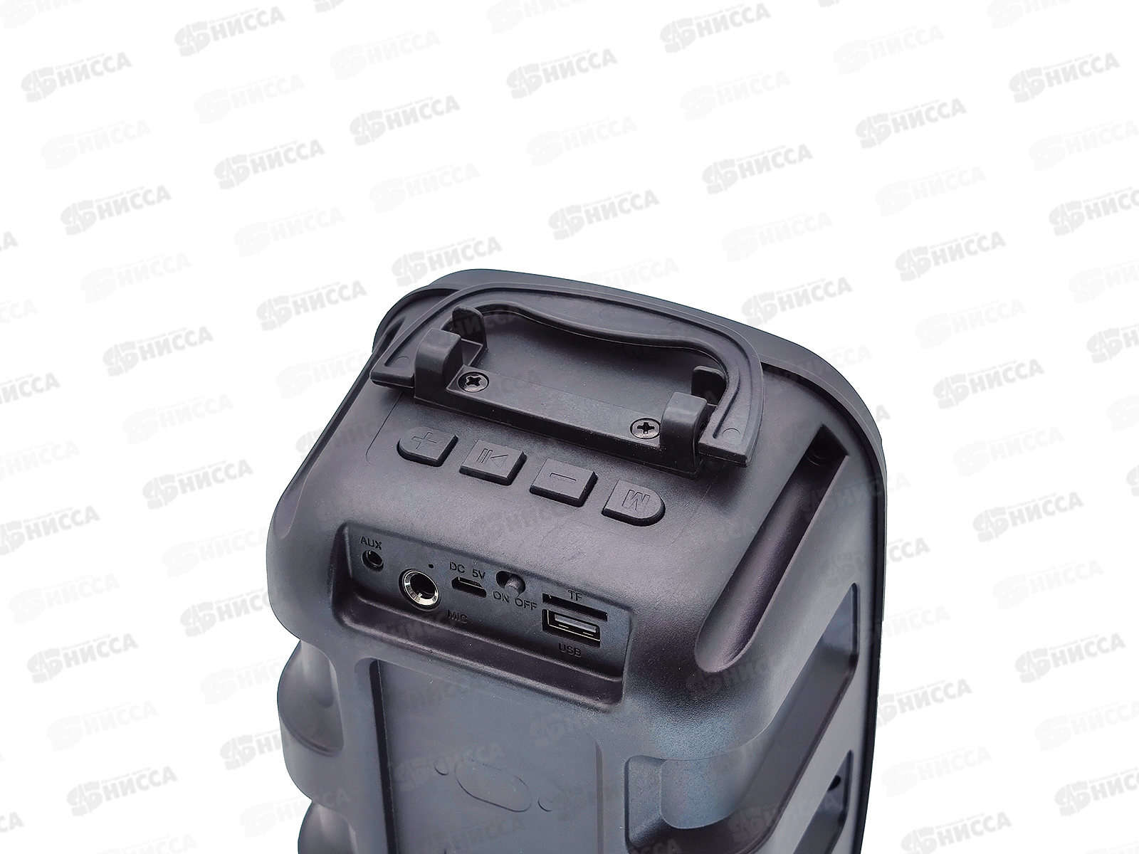 Колонка портативная с Bluetooth OT-SPB110 черный (3Вт, TWS/USB/FM/TF/AUX), аккум.