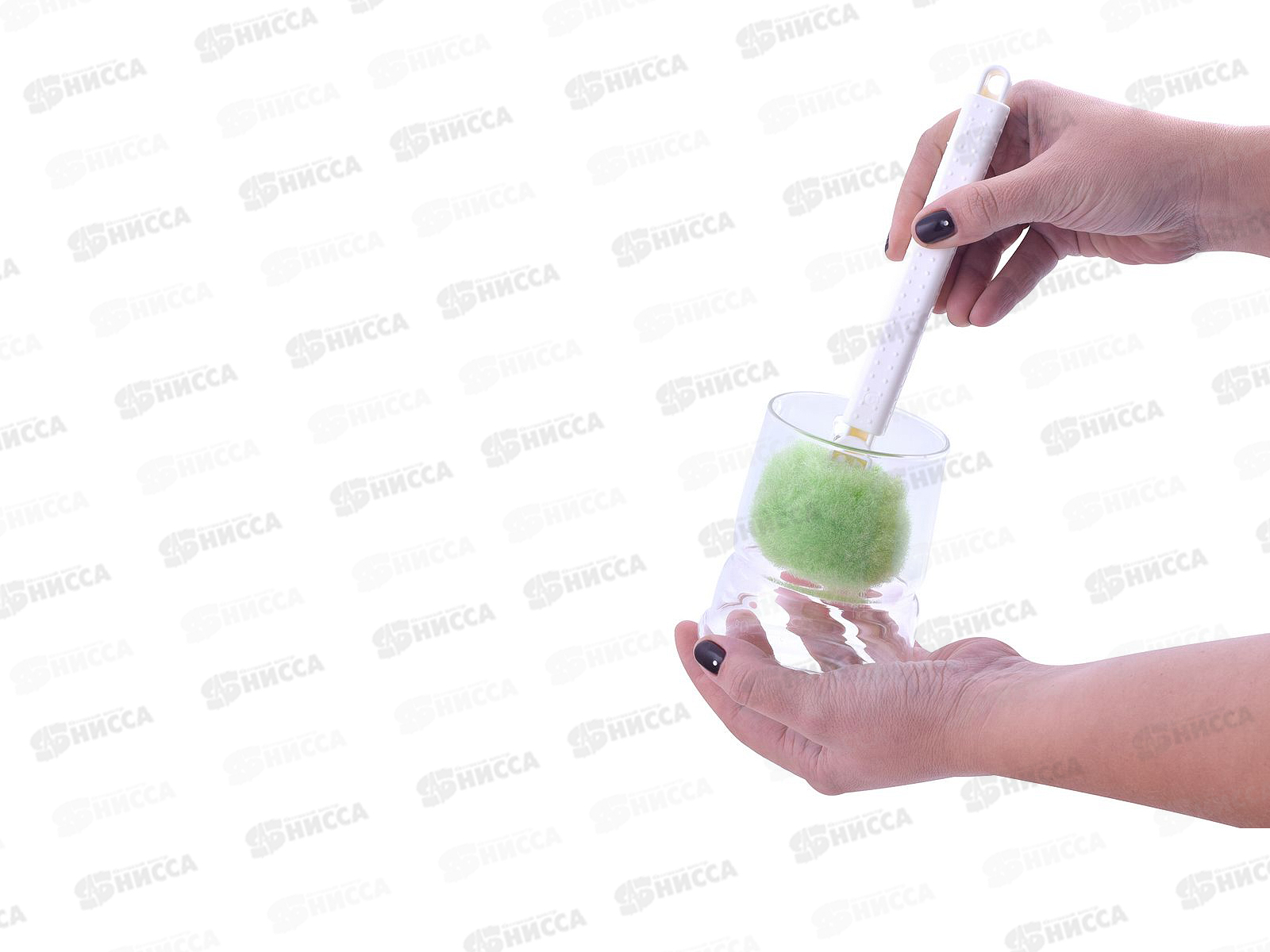 Щетка для мытья банок с телескоп-ручкой YM58-152