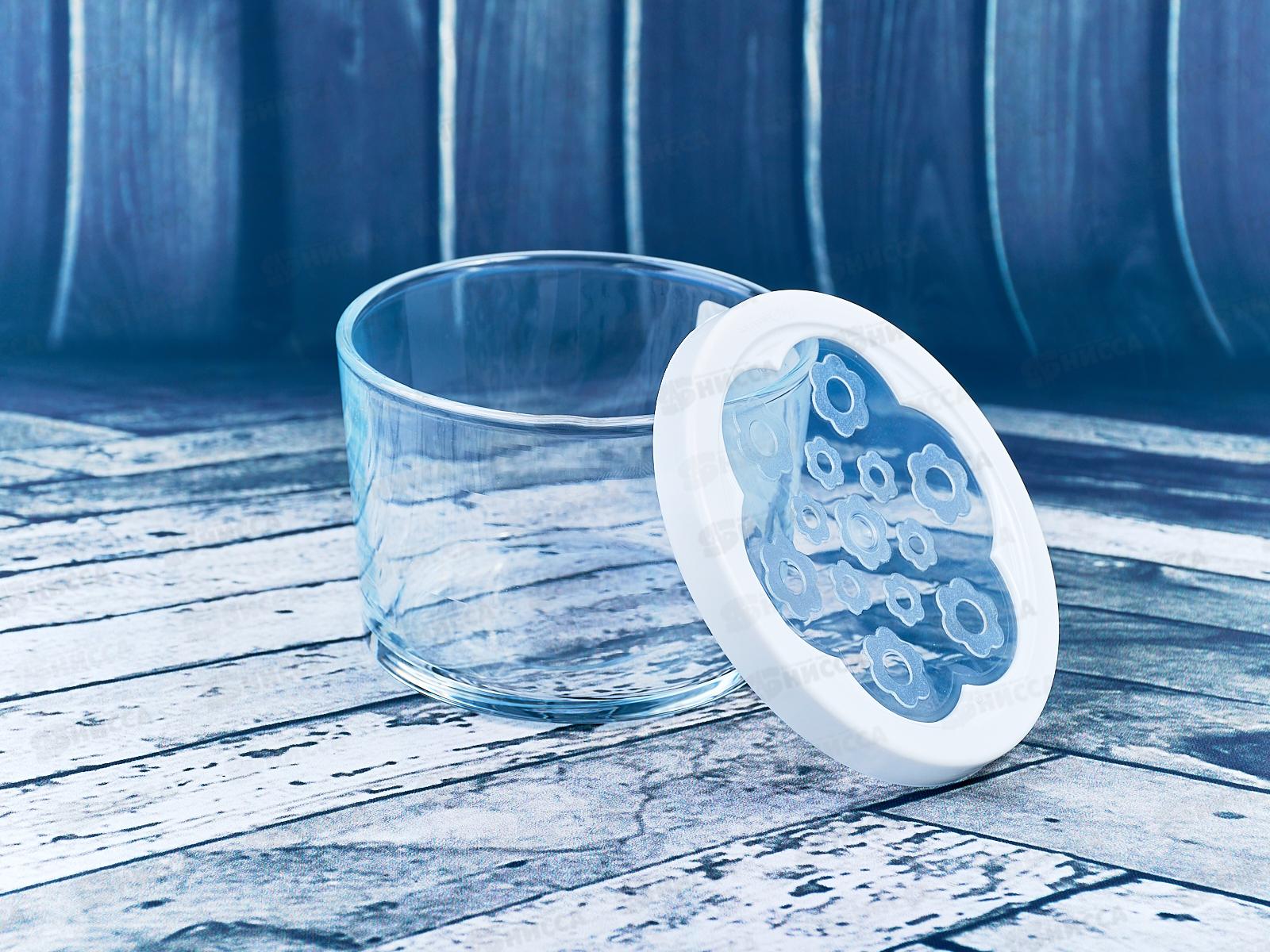 Контейнер Basic v-220 c белая крышка 42230SL