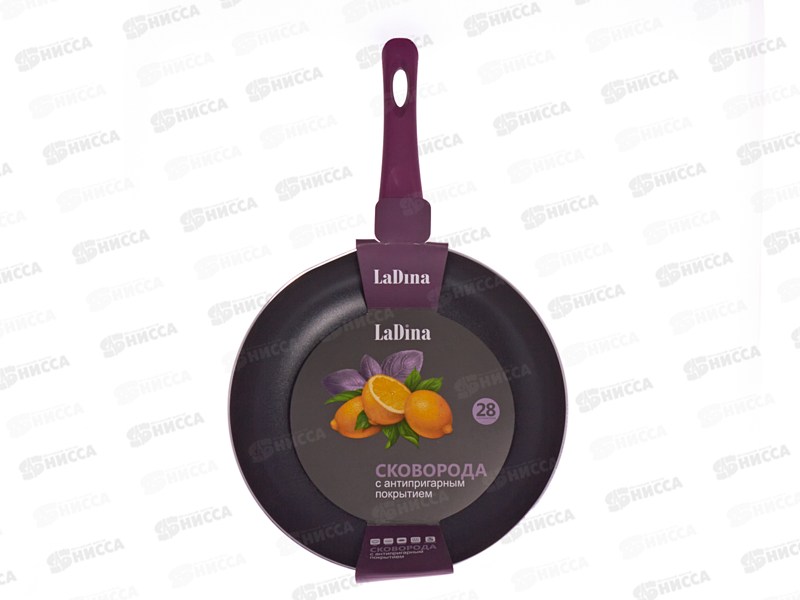 Сковорода 28см Ladina с антипригарным покрытием 50228 *12