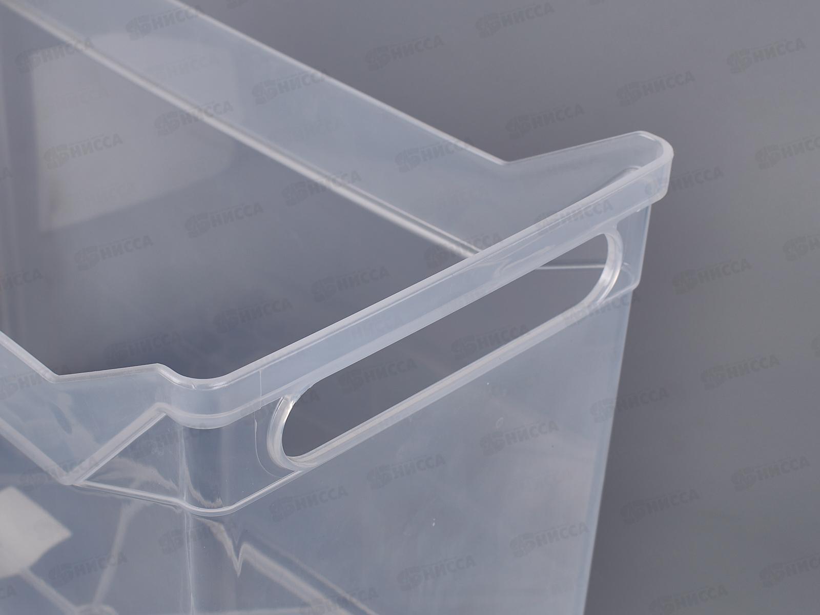 Органайзер 10,5л средний размер на колесах Прозрачный М1622 *6