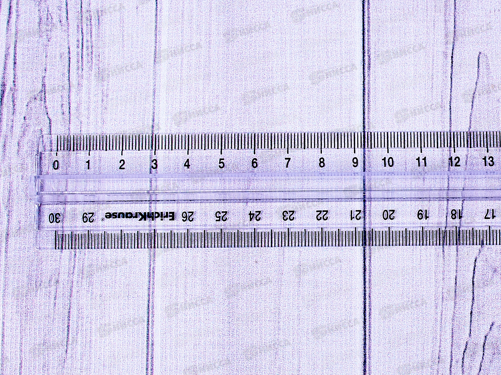 Линейка 30см EK Clear прозрачная 49534*20