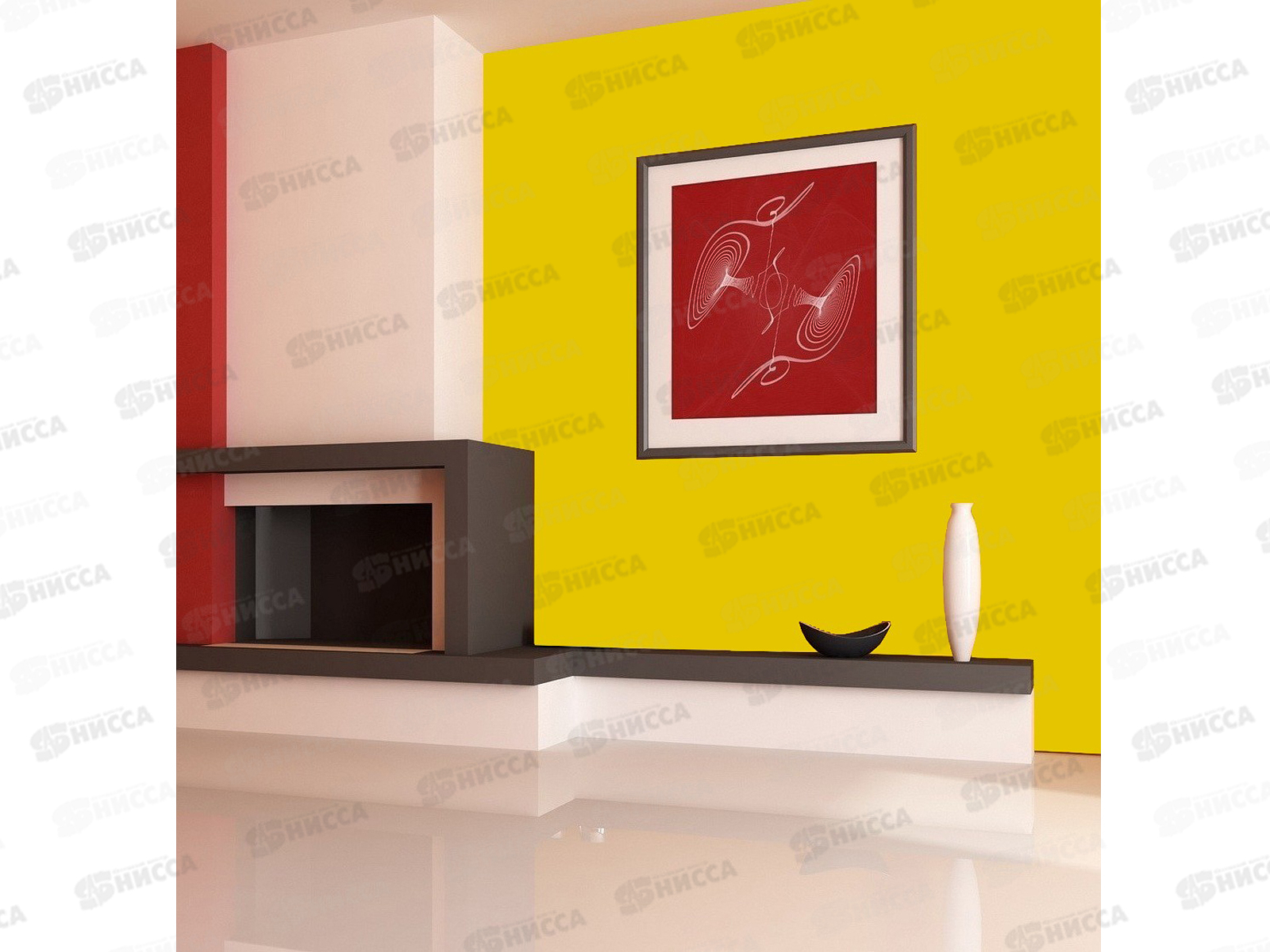 Краска Лакра МА-15 Жёлтый 1,9кг *3