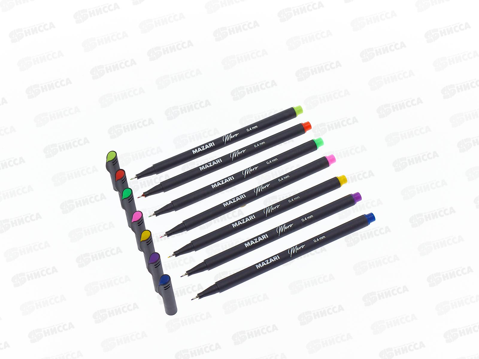 Линеры MERO,36 цветов,0,4мм,М-5393-36*6