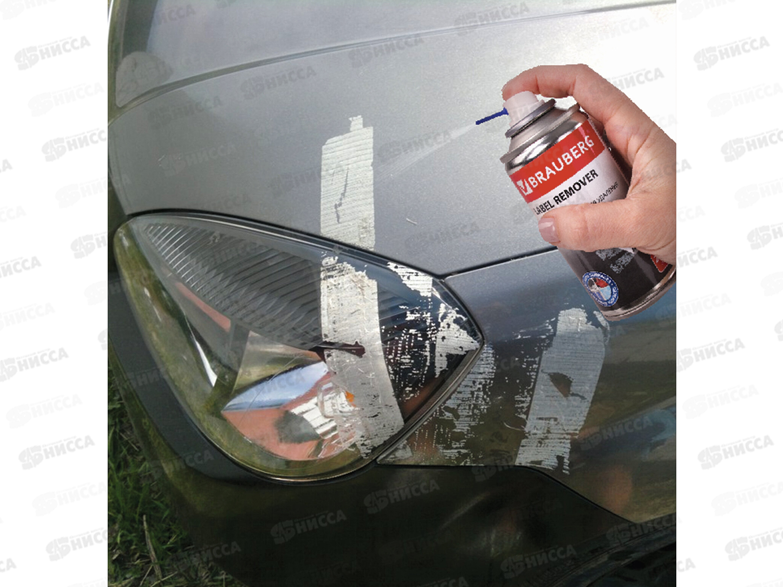 Спрей-гель для удаления  этикеток  BRAU,210мл, 607163