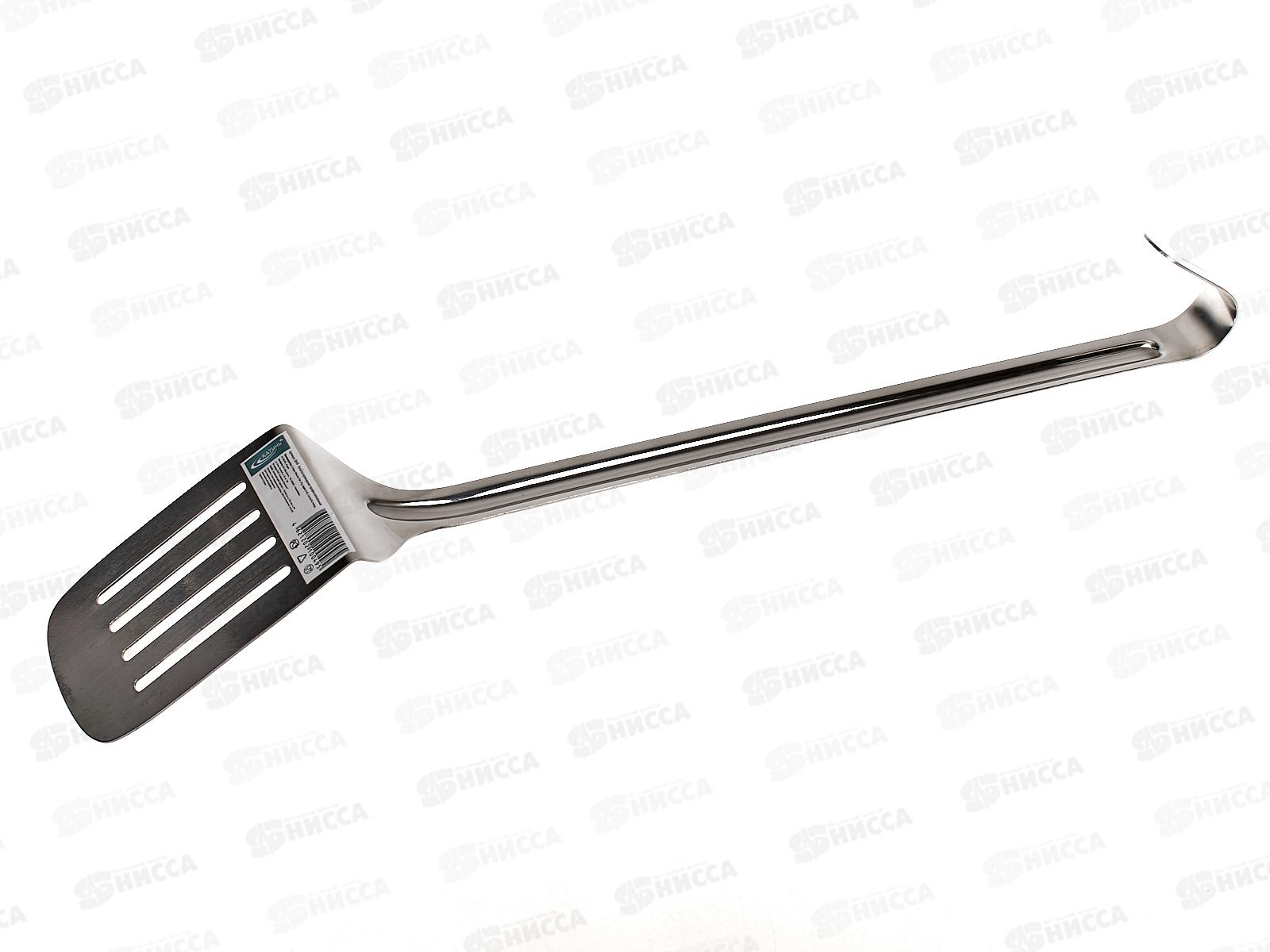 Лопатка кулинарная цельнотянутая проф 32см 0049