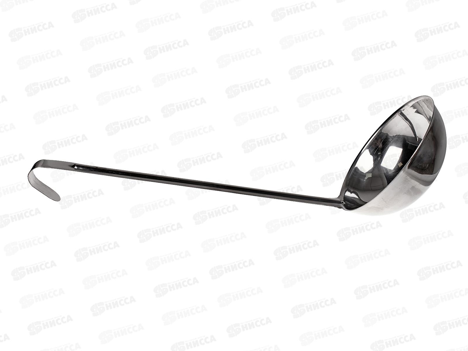 Половник сталь 750мл профессиональный цельнотянутый длинная ручка 38см 0052