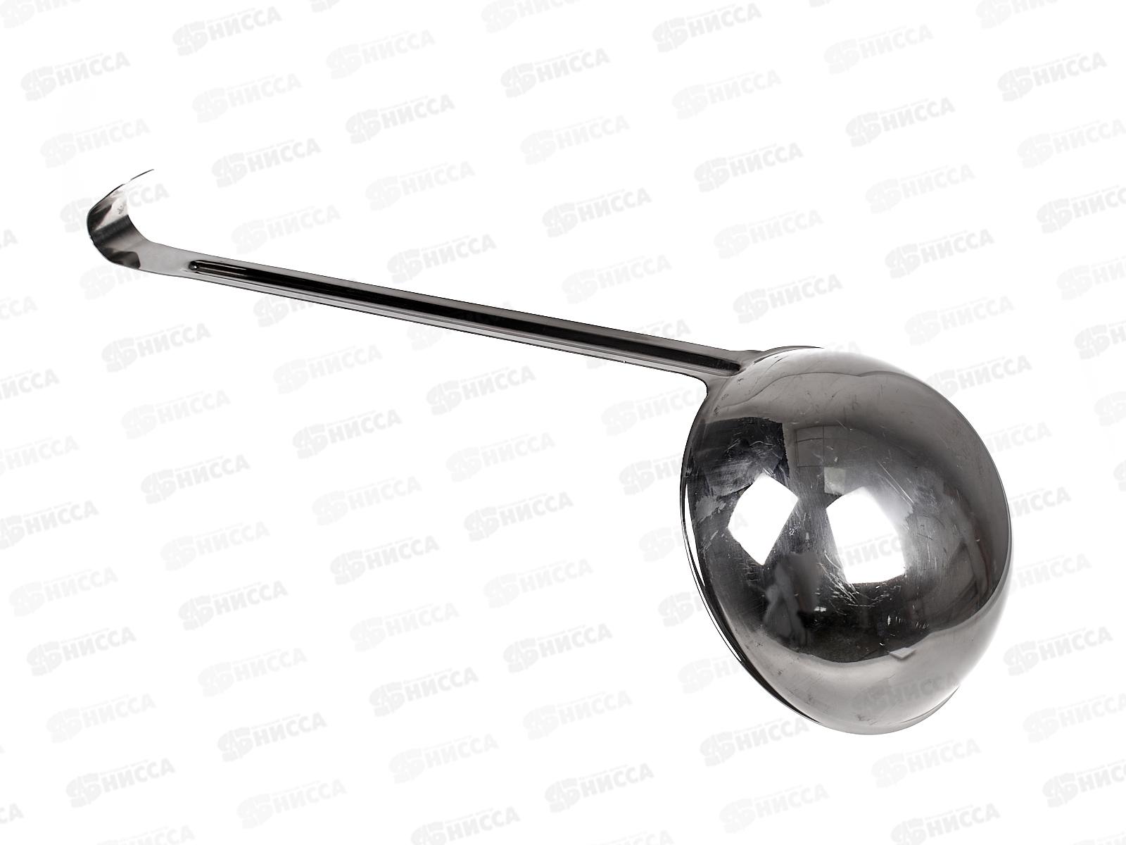 Половник сталь 750мл профессиональный цельнотянутый длинная ручка 38см 0052