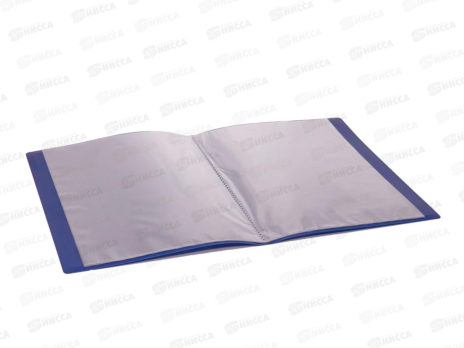 Папка с мультифорами  60 страниц STAFF синяя, 225704 *10/130