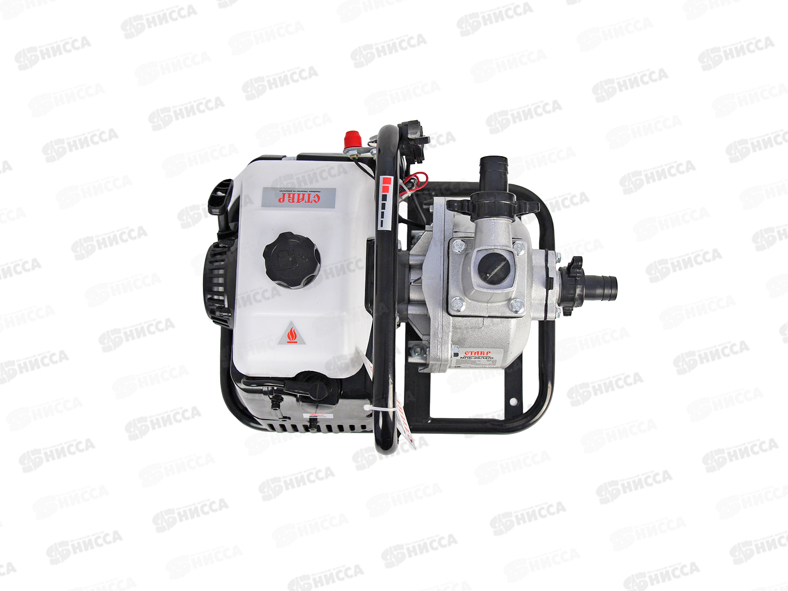 Мотопомпа бензиновая, центробежная, для чистой воды, МПБ-25/1470