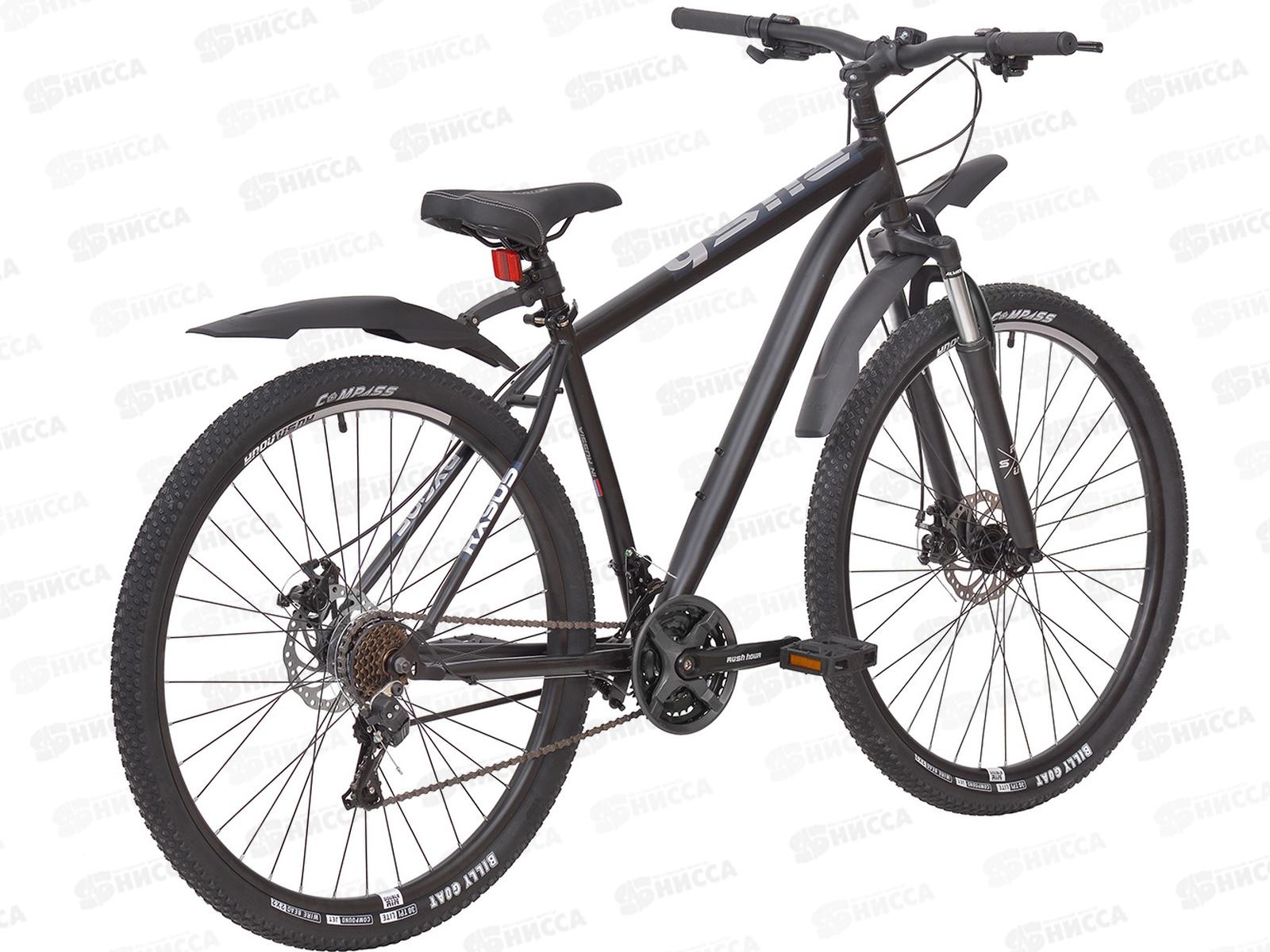 Велосипед 29&quot 21ск RUSH HOUR RX 905 DISC ST черный рама 19&quot В, 280465