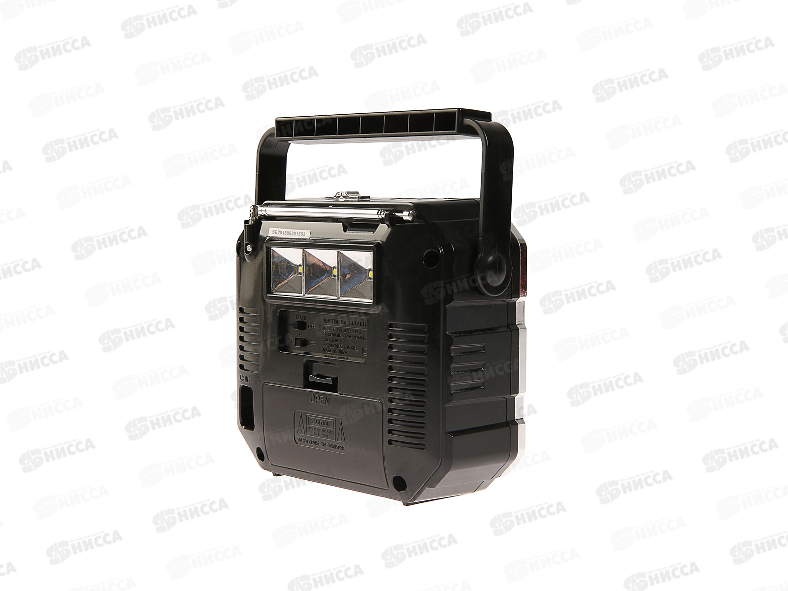 РАДИОПРИЕМНИК РП-228 УКВ, USB/microSD/AUX, 1200мАч, 220В