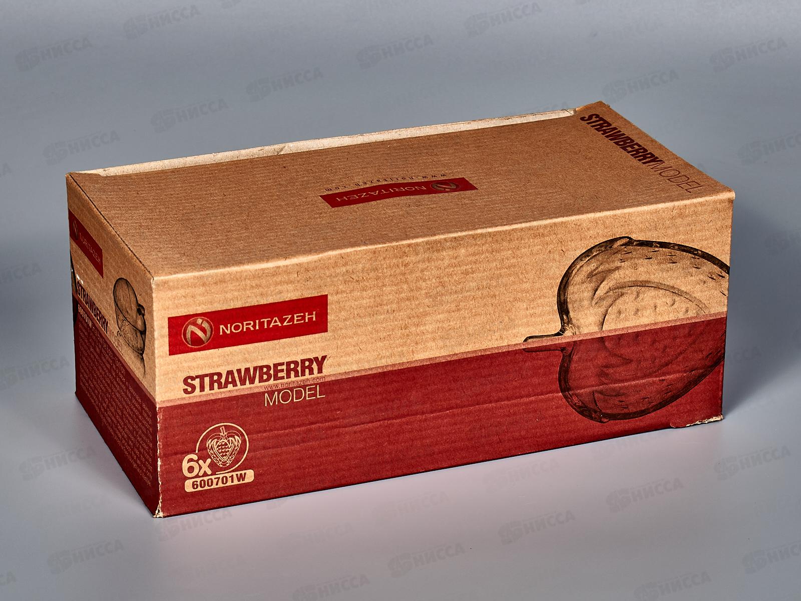 Набор салатников STRAWBERRY 6штук 13*11см, 600701