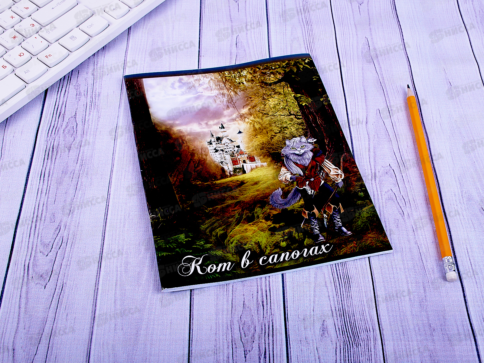 Тетрадь 24листа клетка ТПМ Сказки ТШ24К9396/6*20/160