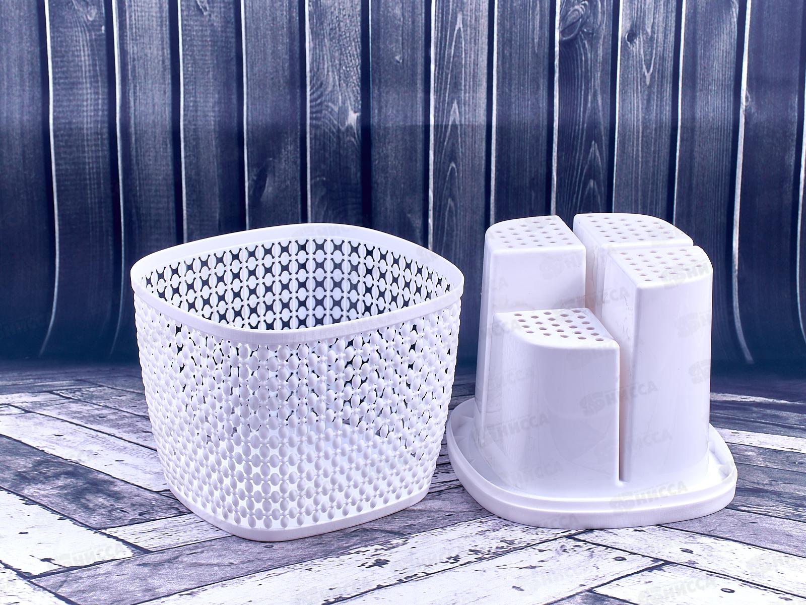 Сушилка для столовых приборов ПИРУЛА  Белый М1168 *20