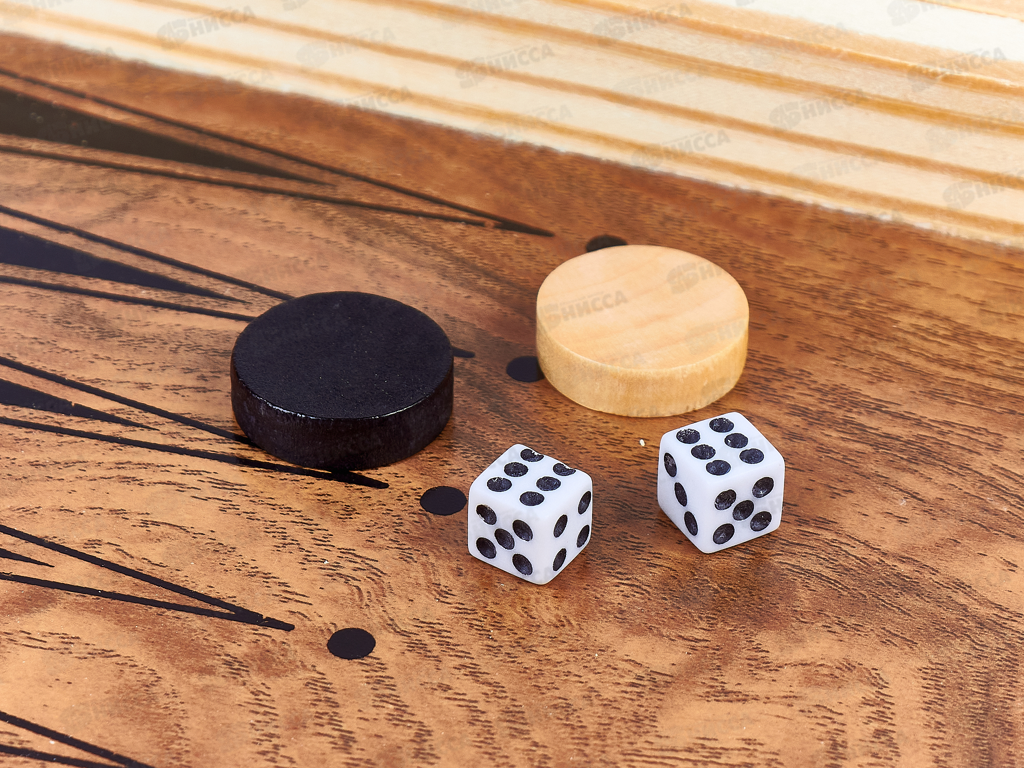 Набор игр 3в1 (шашки,шахматы,нарды) пластиковая доска (056462)  *36