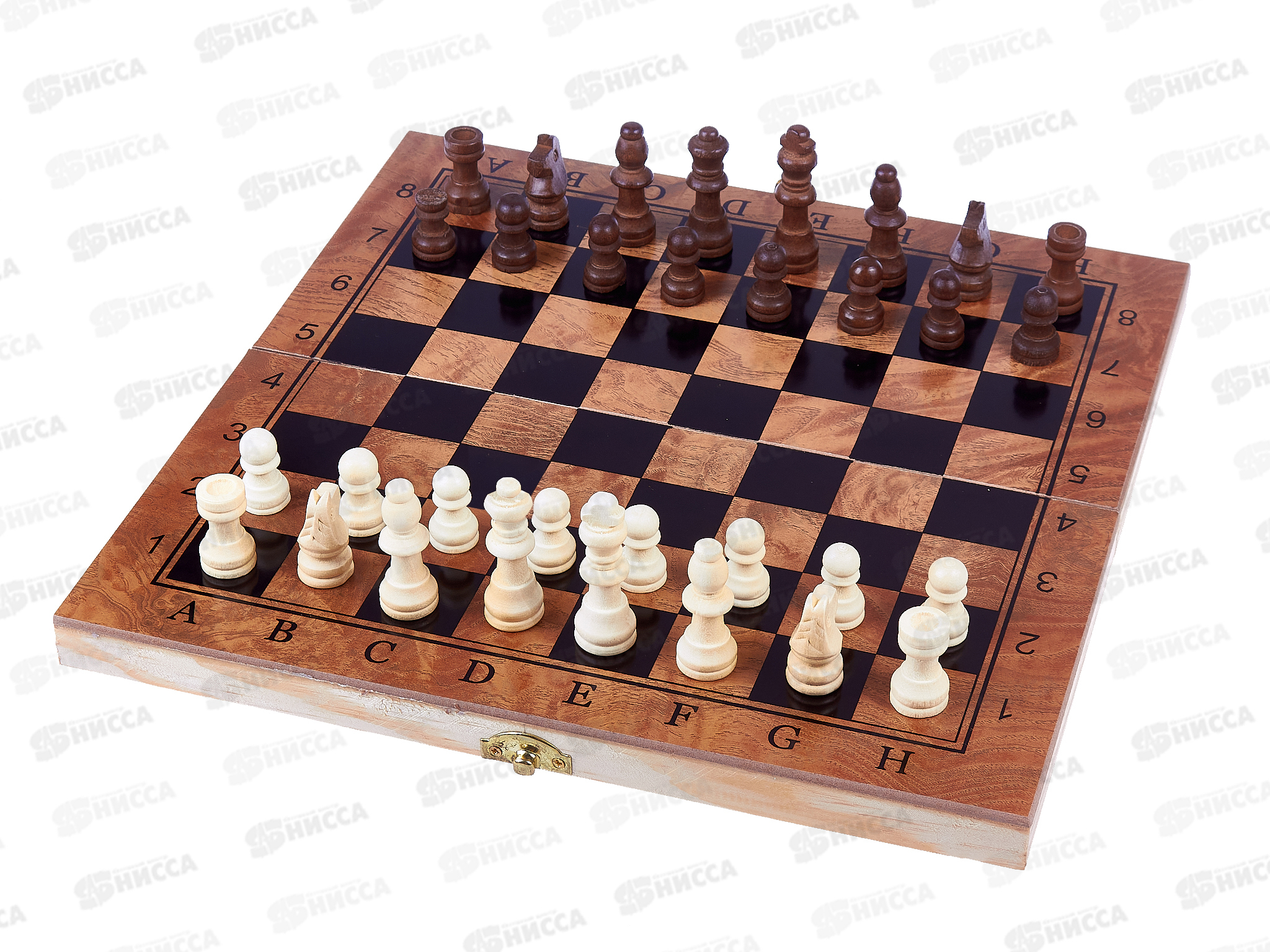 Набор игр 3в1 (шашки,шахматы,нарды) пластиковая доска (056462)  *36