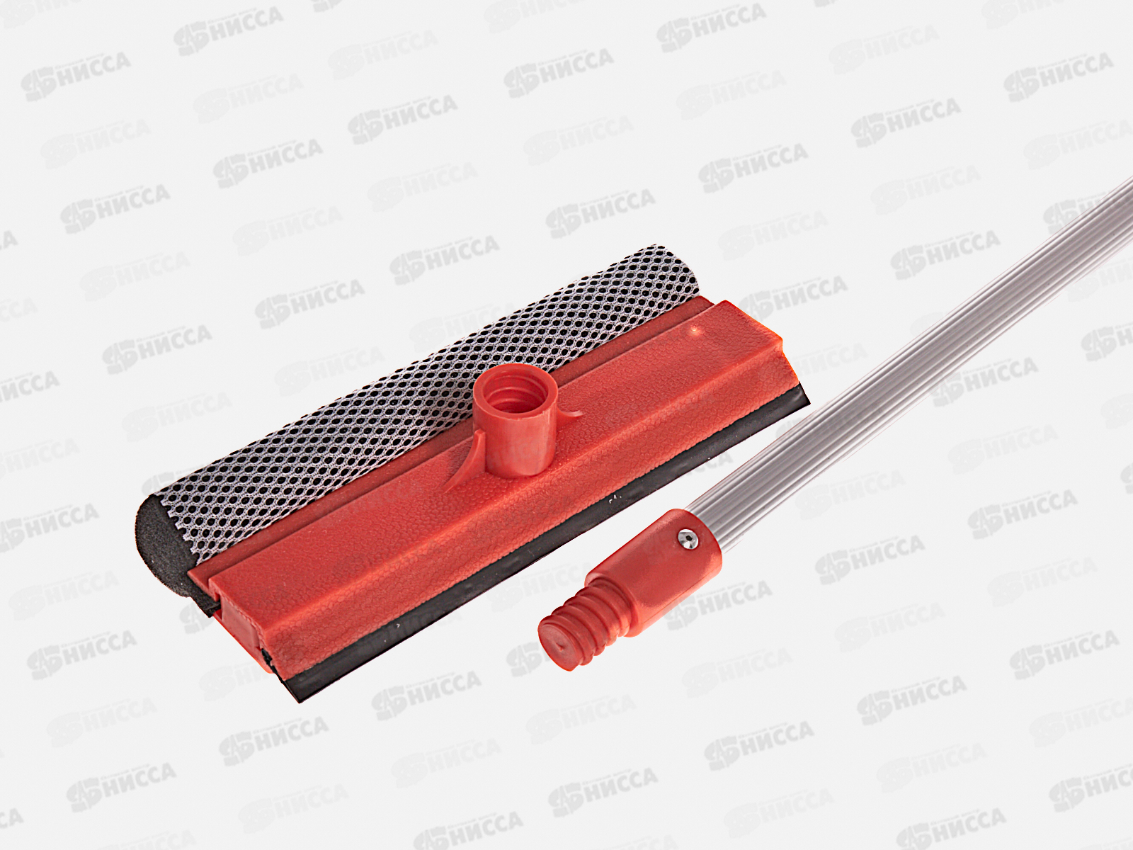 Окномойка &quotУмничка&quot 20см с алюминиевой ручкой 50см WR020/021 *50