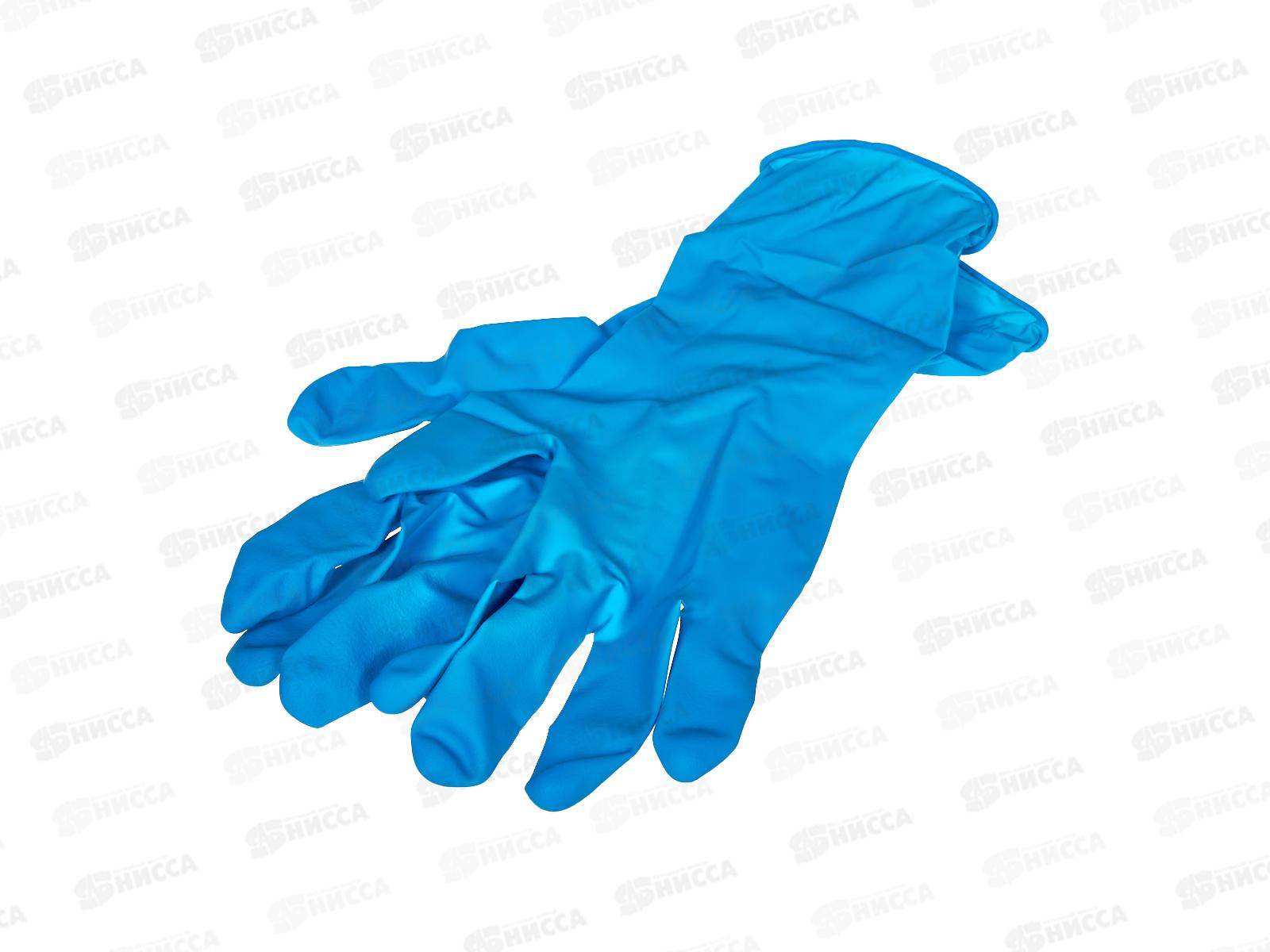 Перчатки латексные MANUAL HR419 смотровые нестерильные р.M *25