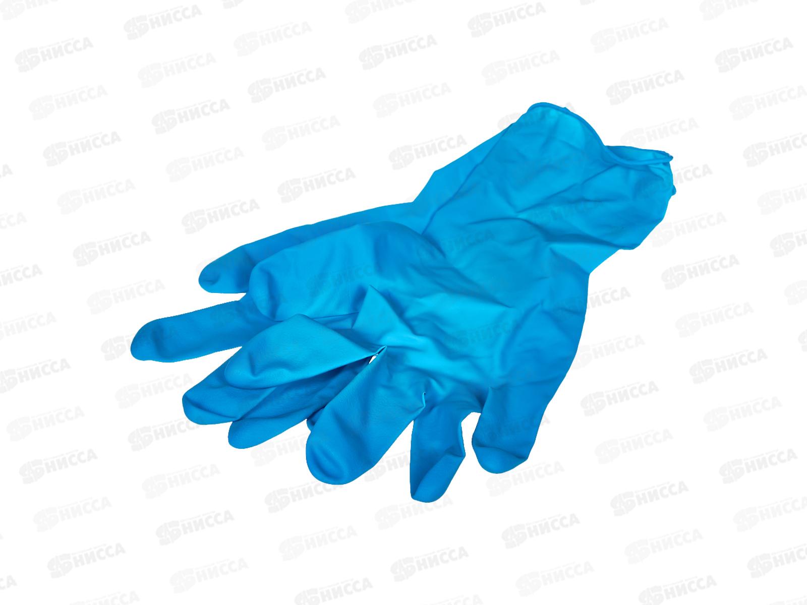 Перчатки латексные MANUAL HR419 смотровые нестерильные  р.L *25