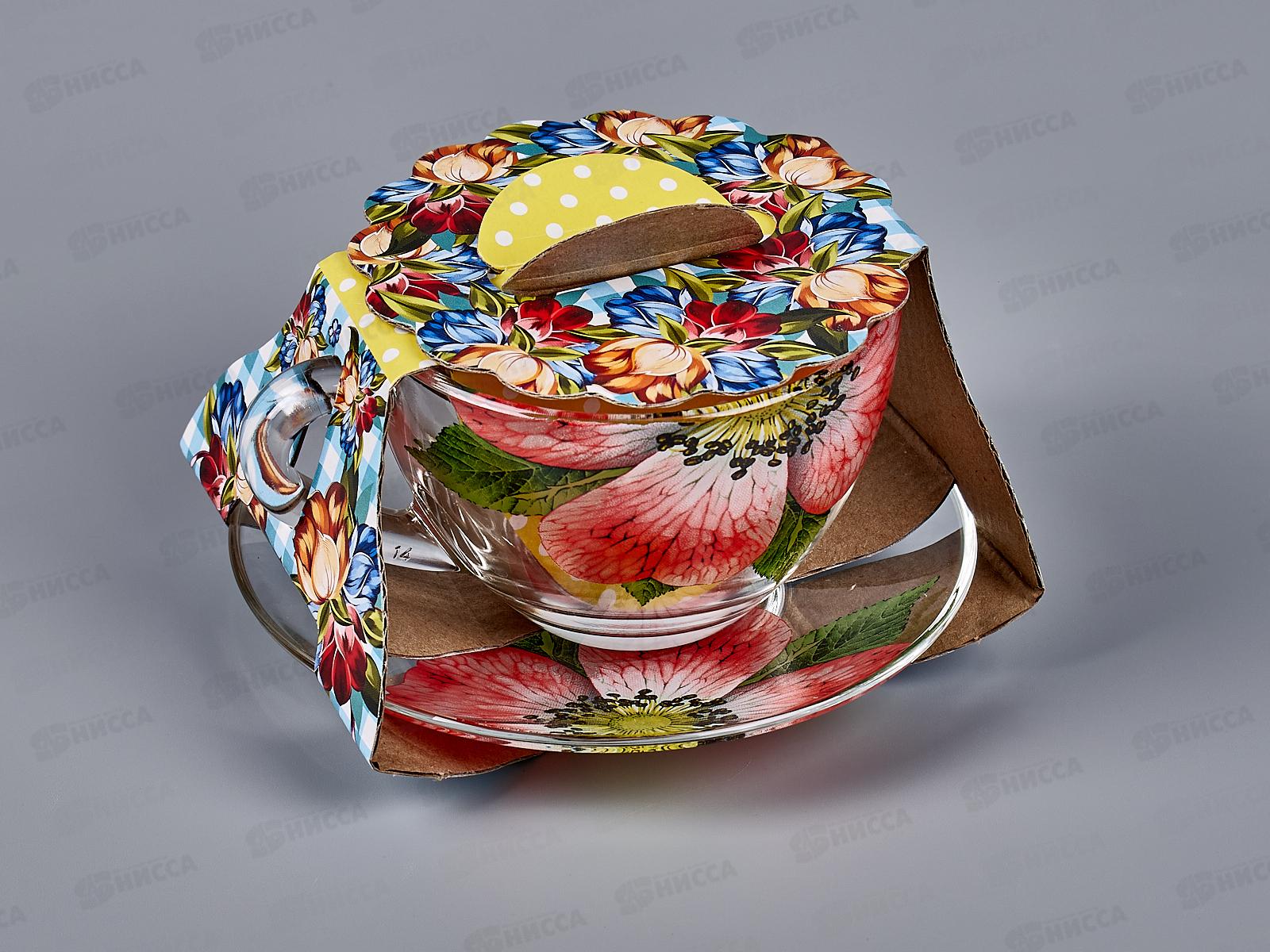 Чайная пара 337-Д Китайская роза