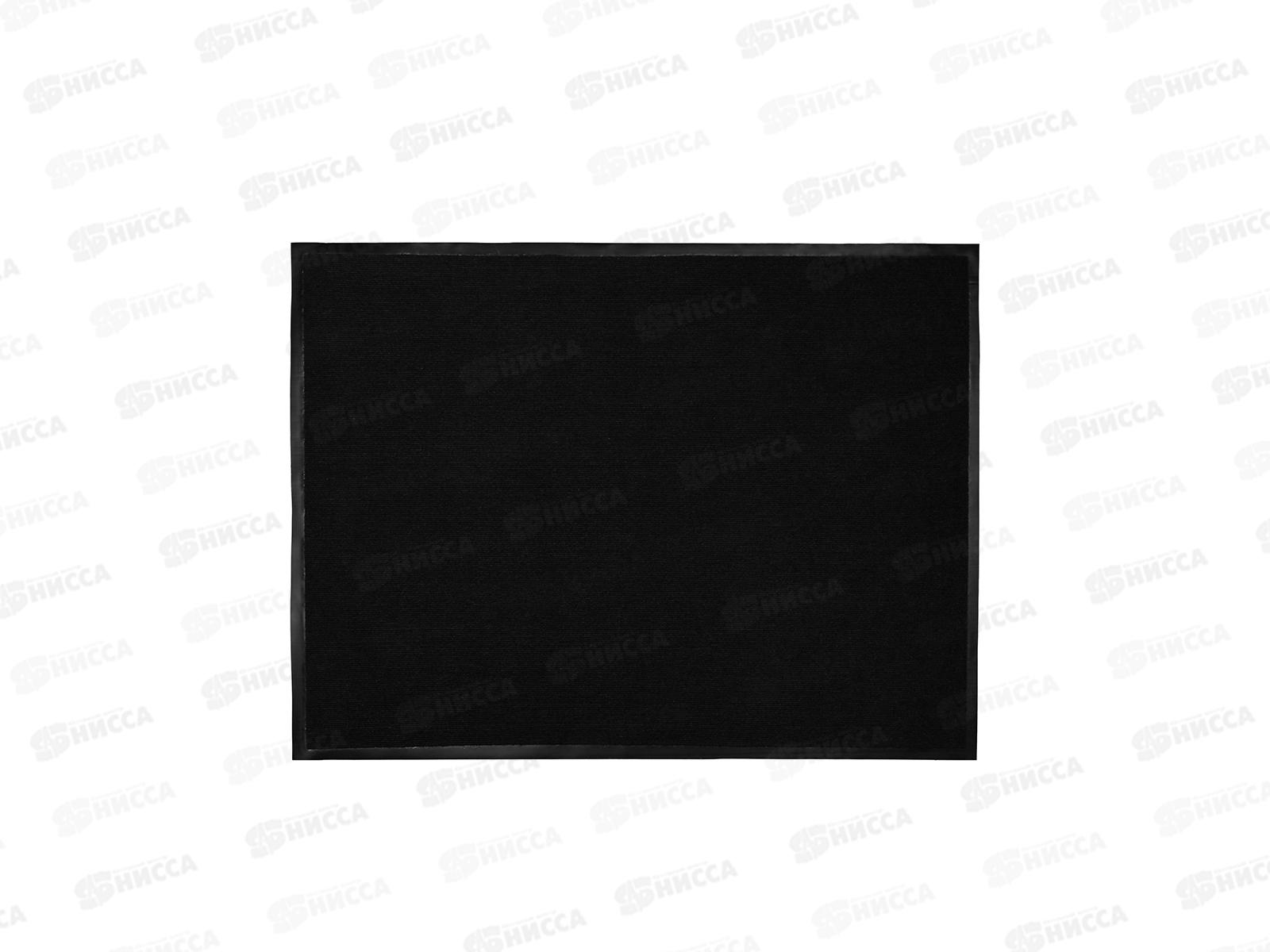 Коврик влаговпитывающий ребристый &quotTrip&quot 90*120см &quotVORTEX&quot черный 24199