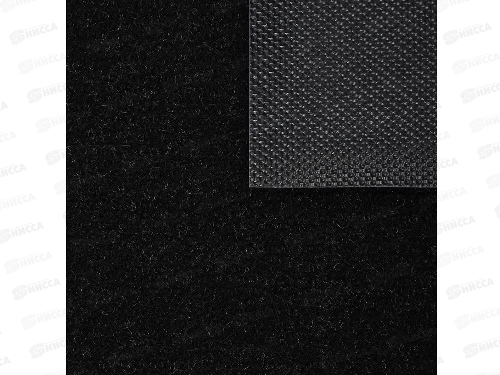 Коврик влаговпитывающий ребристый &quotTrip&quot 90*120см &quotVORTEX&quot черный 24199