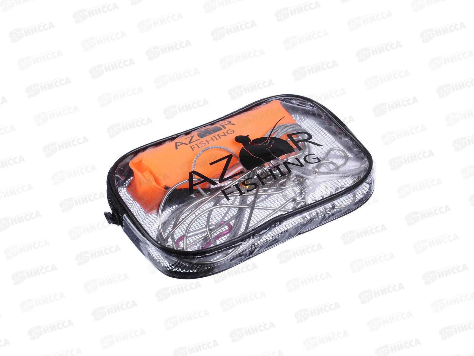 Кукан AZOR FISHING 3,5м 5 карабинов 148-060 г