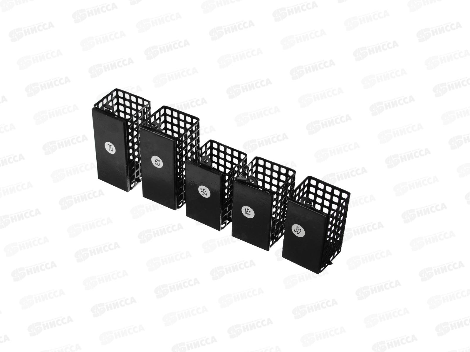 Кормушка AZOR FISHING прямоуг. съемное дно 30-70гр 143-070 г