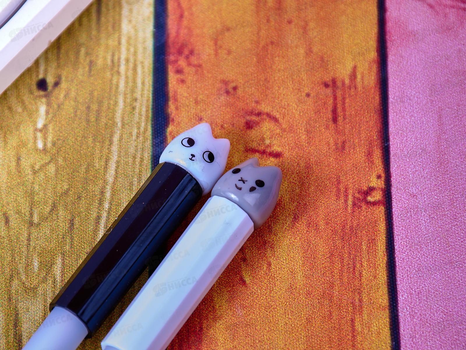 Ручка пишет-стирает MAZARI Kissa синяя, игла 0.5, M-5340-70*12/144/1728