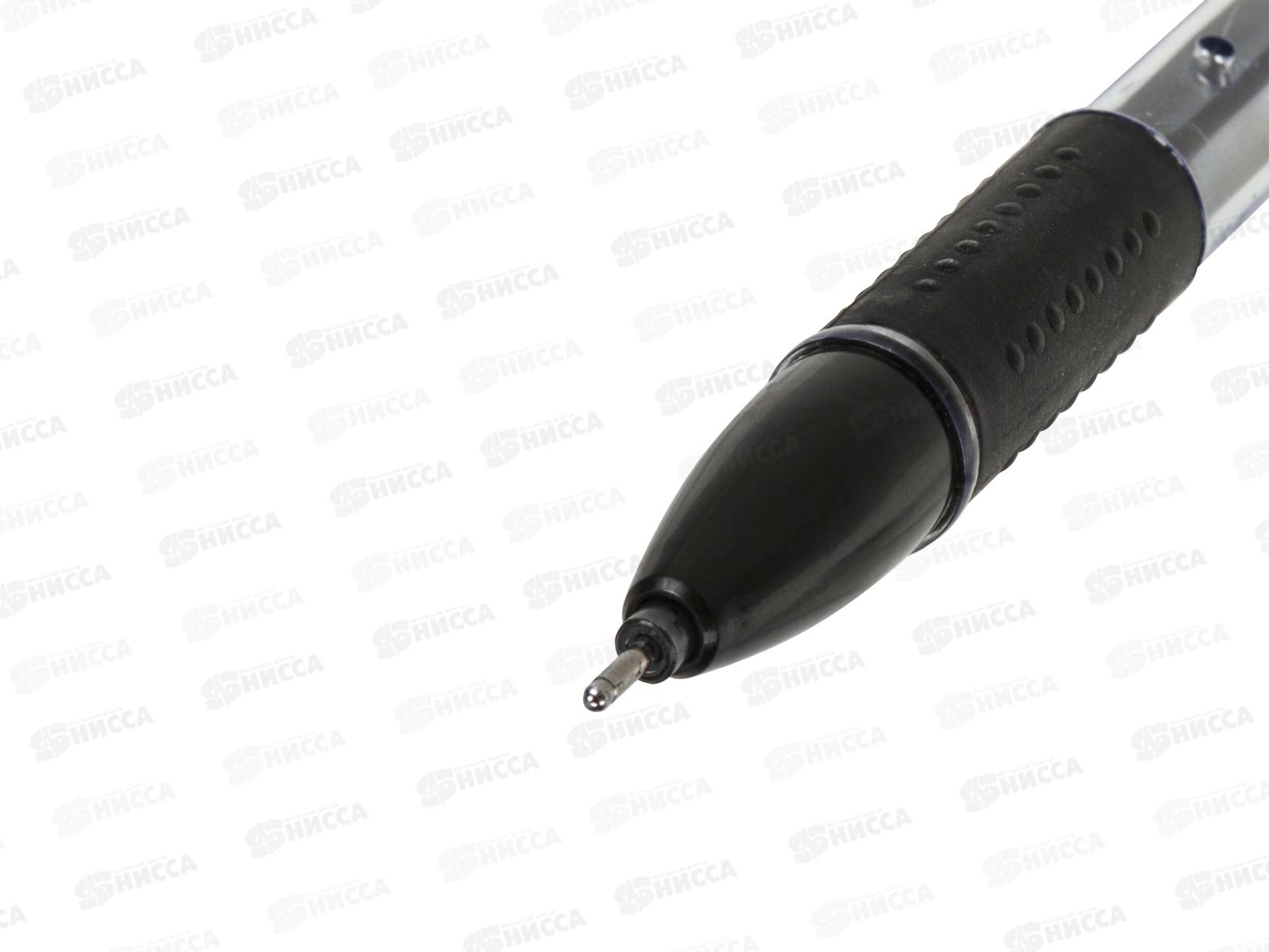 Ручка гелевая STAFF College черная, 143016 *12/144/1728