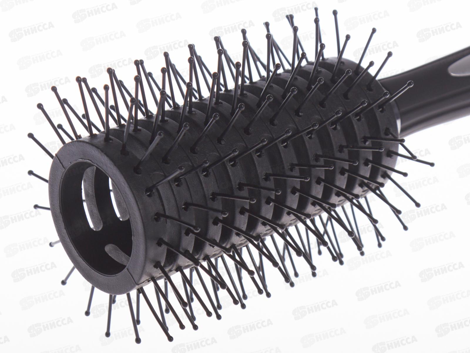 Расческа круглая 45мм 21,6см  301-012#1 *12