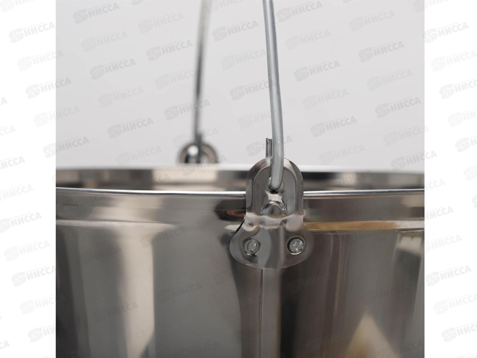 Подойник(ведро) 5л нержавеющая сталь *5