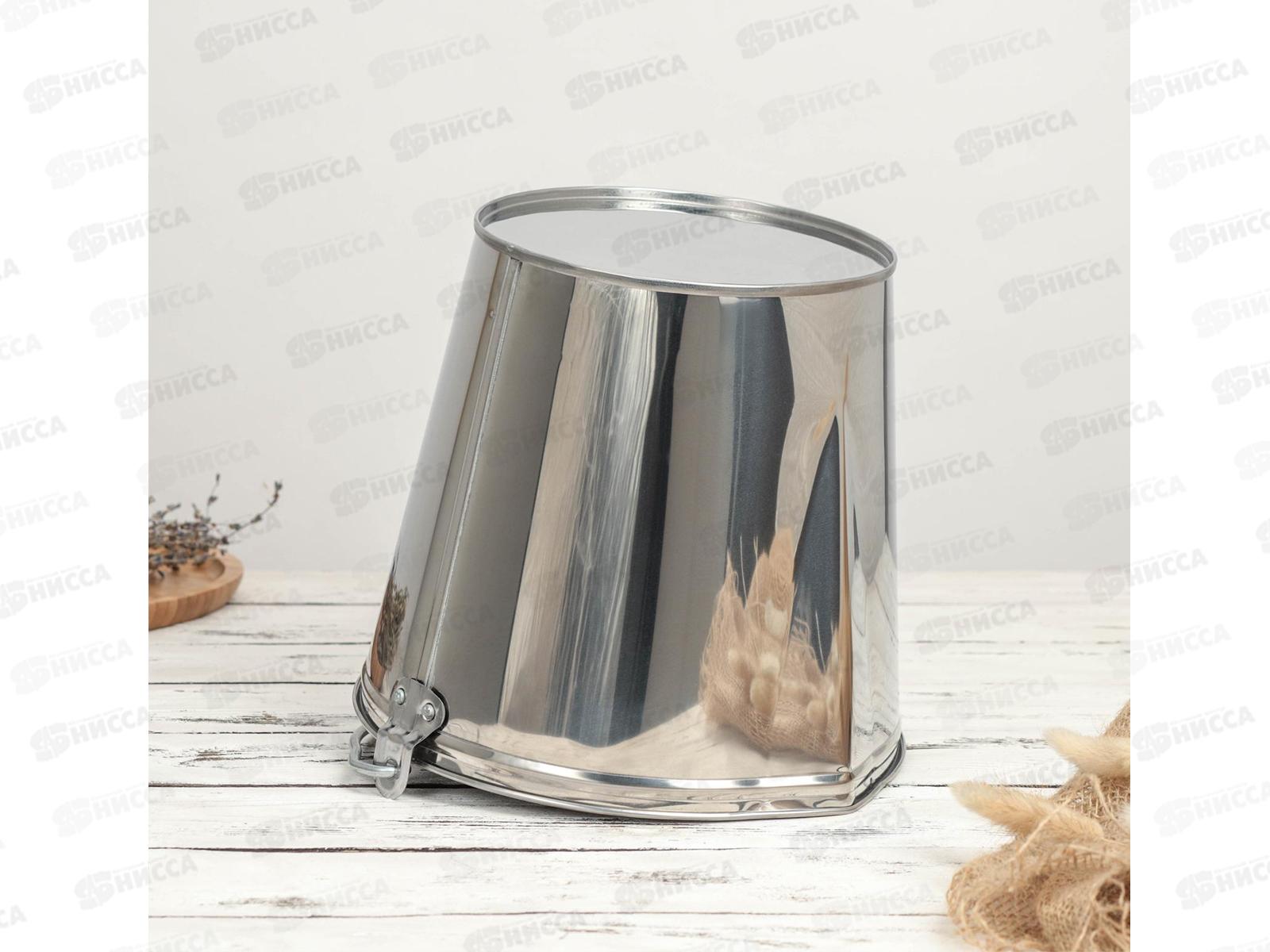 Подойник (ведро) 7л нержавеющая сталь *5