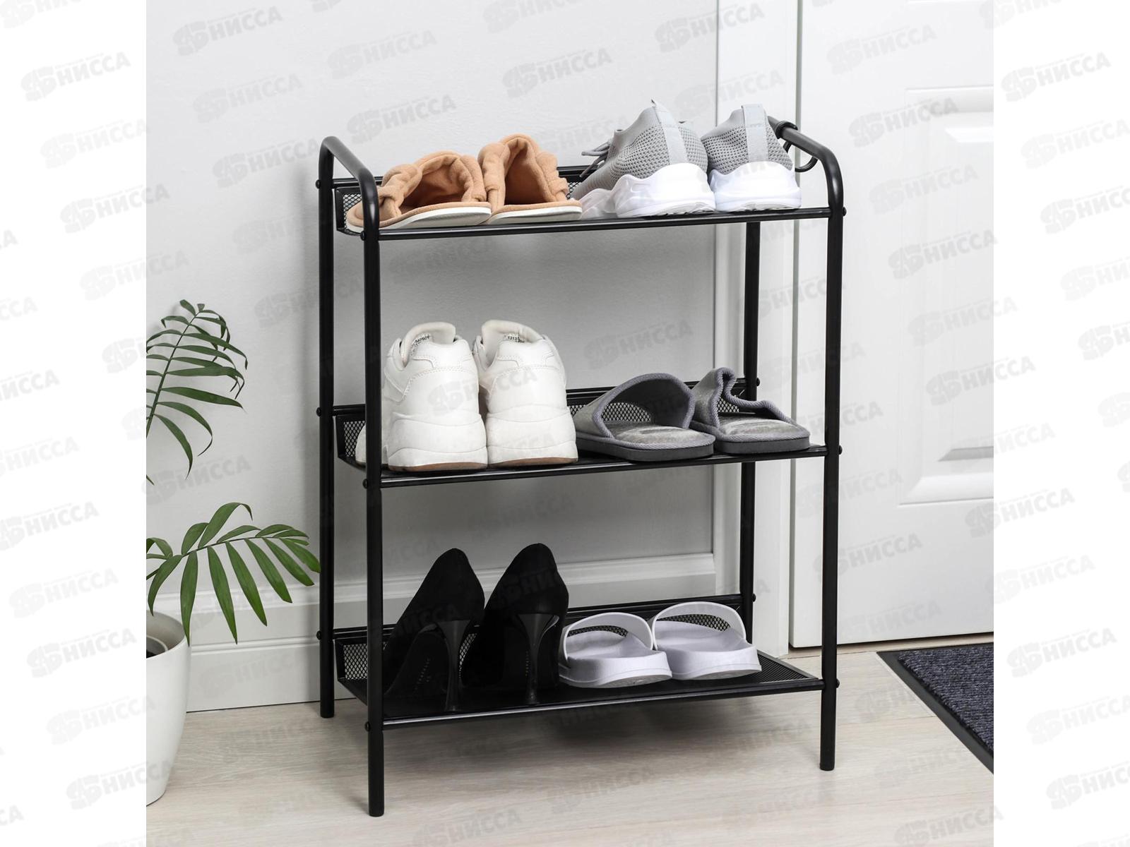 Подставка для обуви 3-х полочная &quotЖенева 13&quot ПДО13