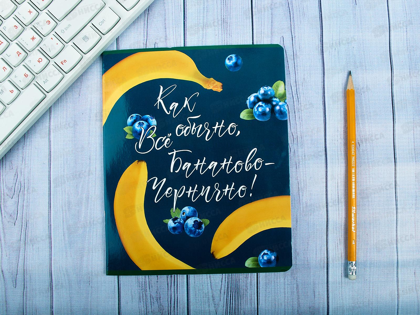 Тетрадь 48листов клетка Hatber Вкусно как обычно!*5/100