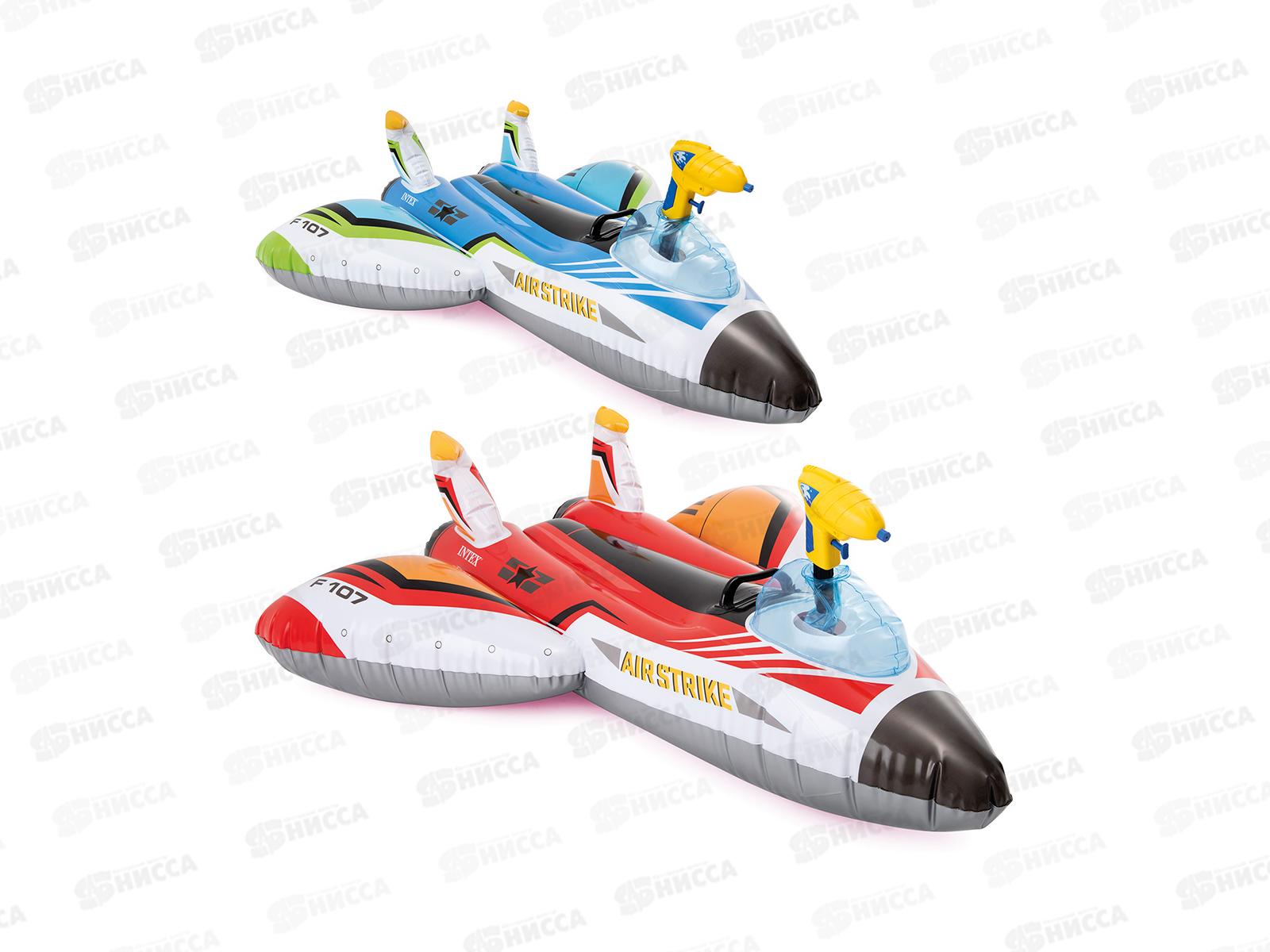 Плот над. 57536 Самолет (117*117см) от 3-х лет INTEX  *6