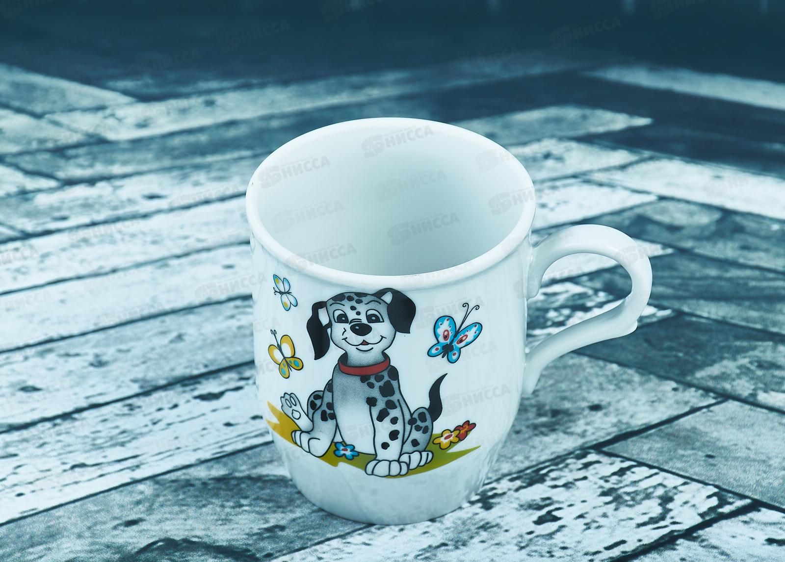 Кружка 210см3 Русское поле Озорные щенки *24  805782