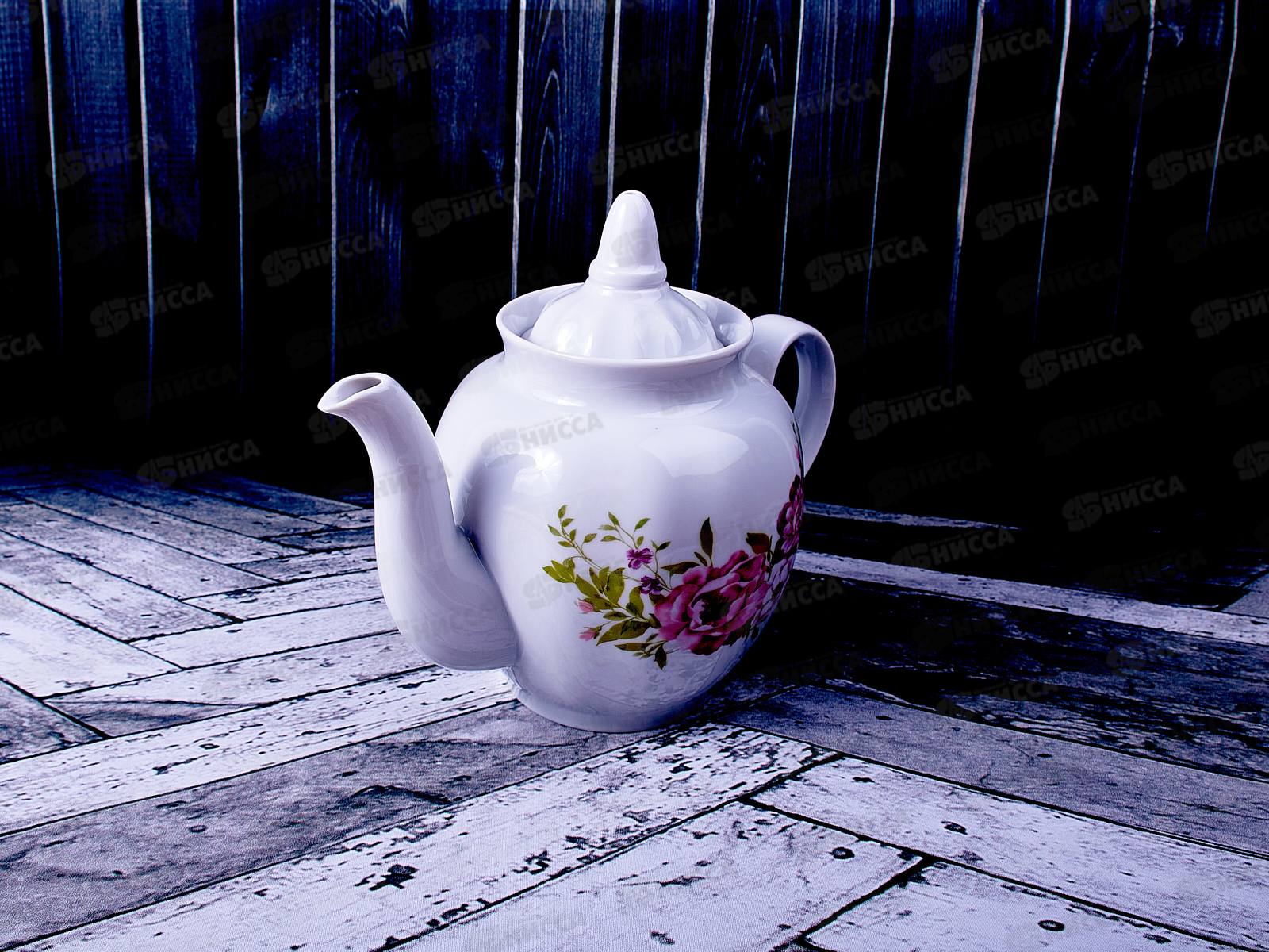 Чайник 900см3 Гранатовый Оливия 090582 *12