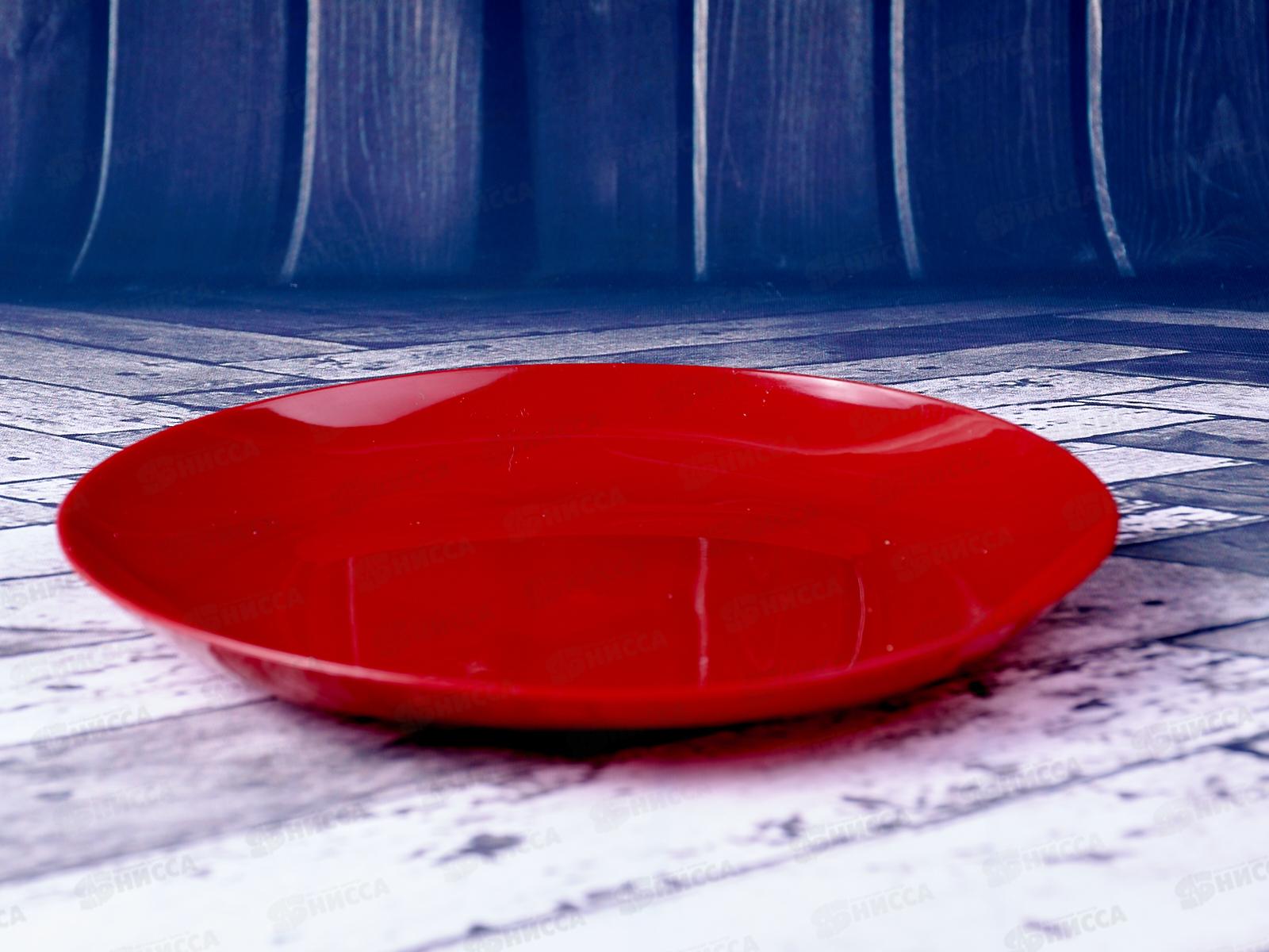 Тарелка малая 160*17 V=0,23л рубин ИНТ  *160/10