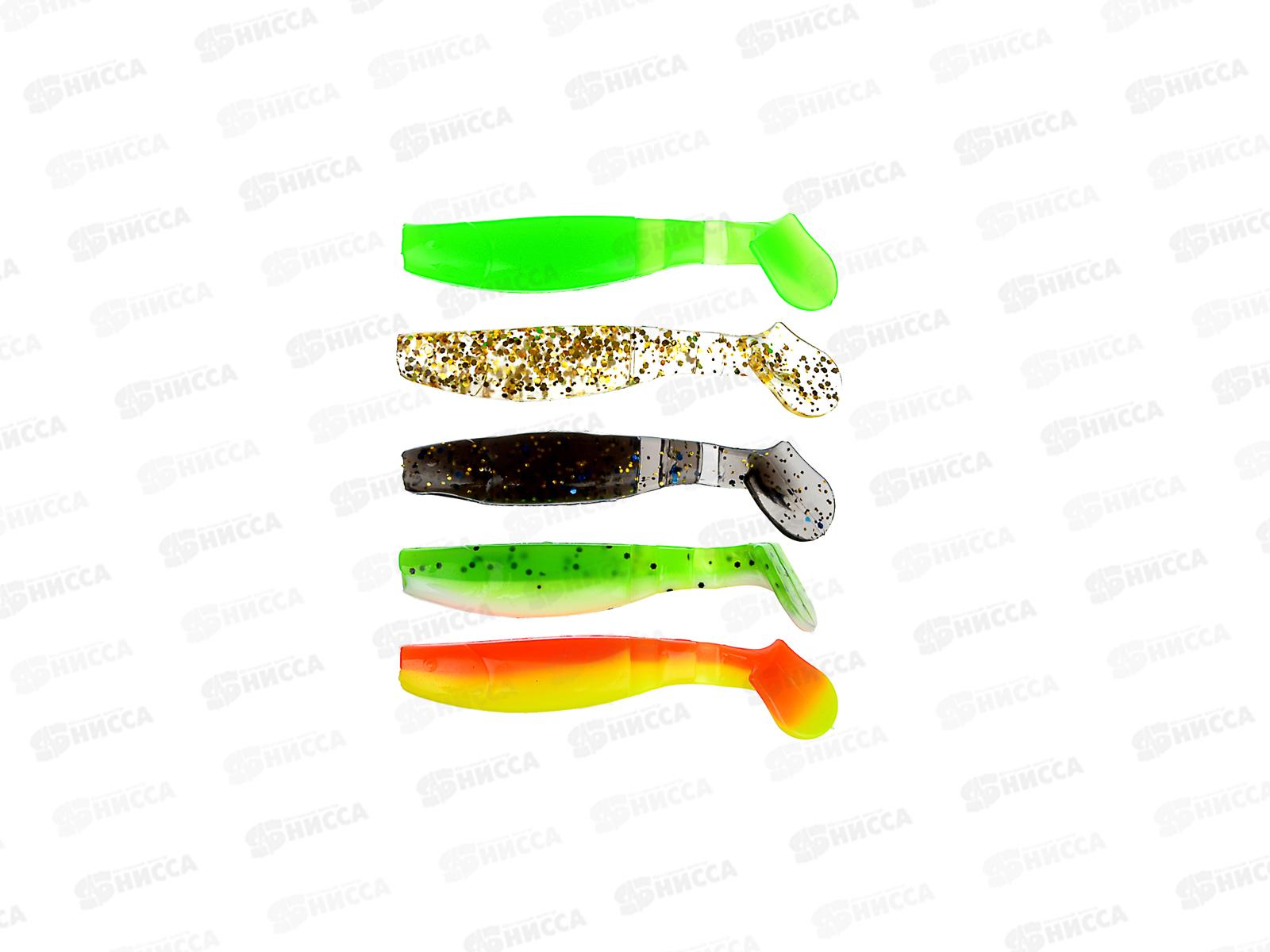 Приманка AZOR FISHING мягкая Trendex Minnow силикон 8см 5шт 145-175 г