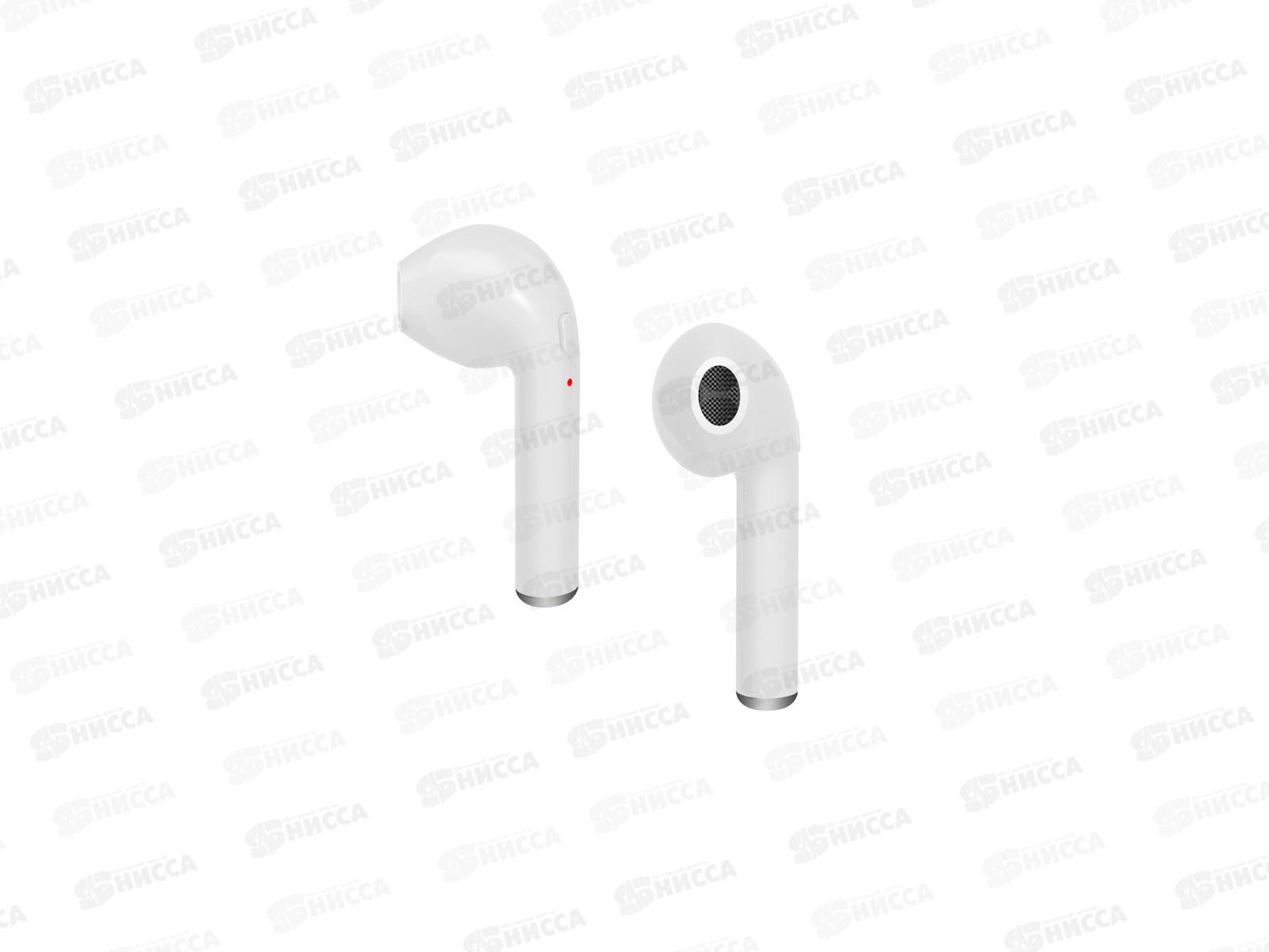 Наушники беспроводные Орбита OT-ERB08 белые TWS, гарнитура (bluetooth)