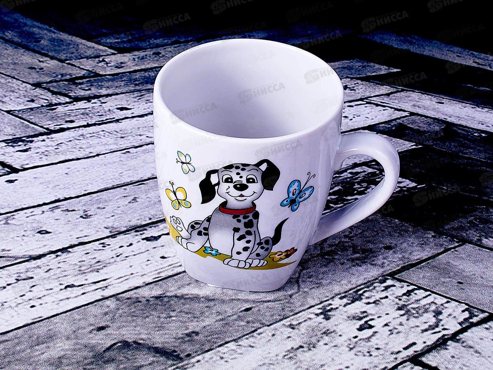 Кружка 210см3 Глория Озорные щенки *24  072462