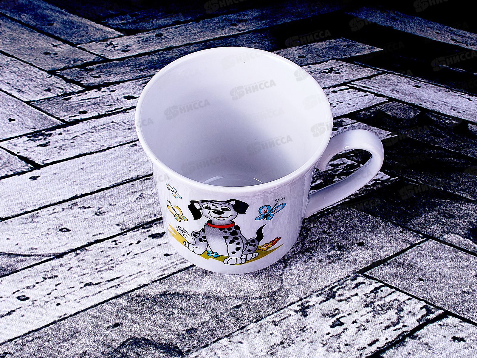 Кружка 250см3 Рассвет Озорные щенки *24  096192