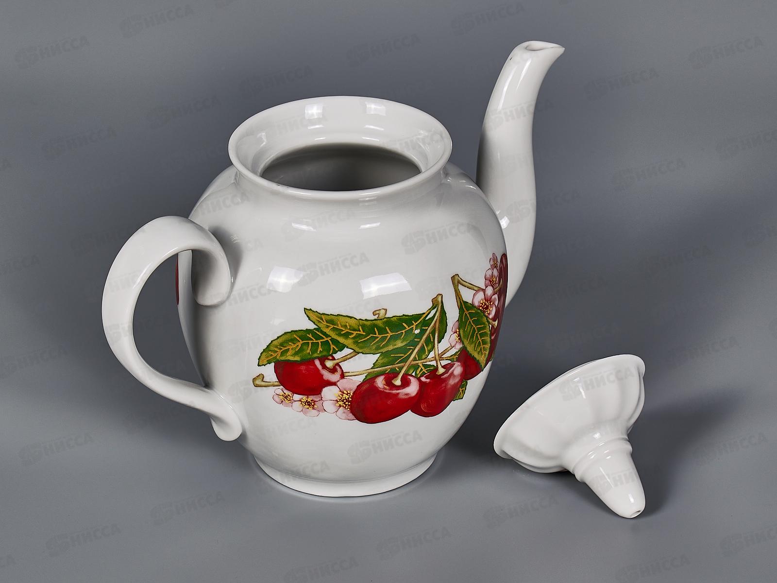 Чайник 900см3 Гранатовый Вишня 071222 *12