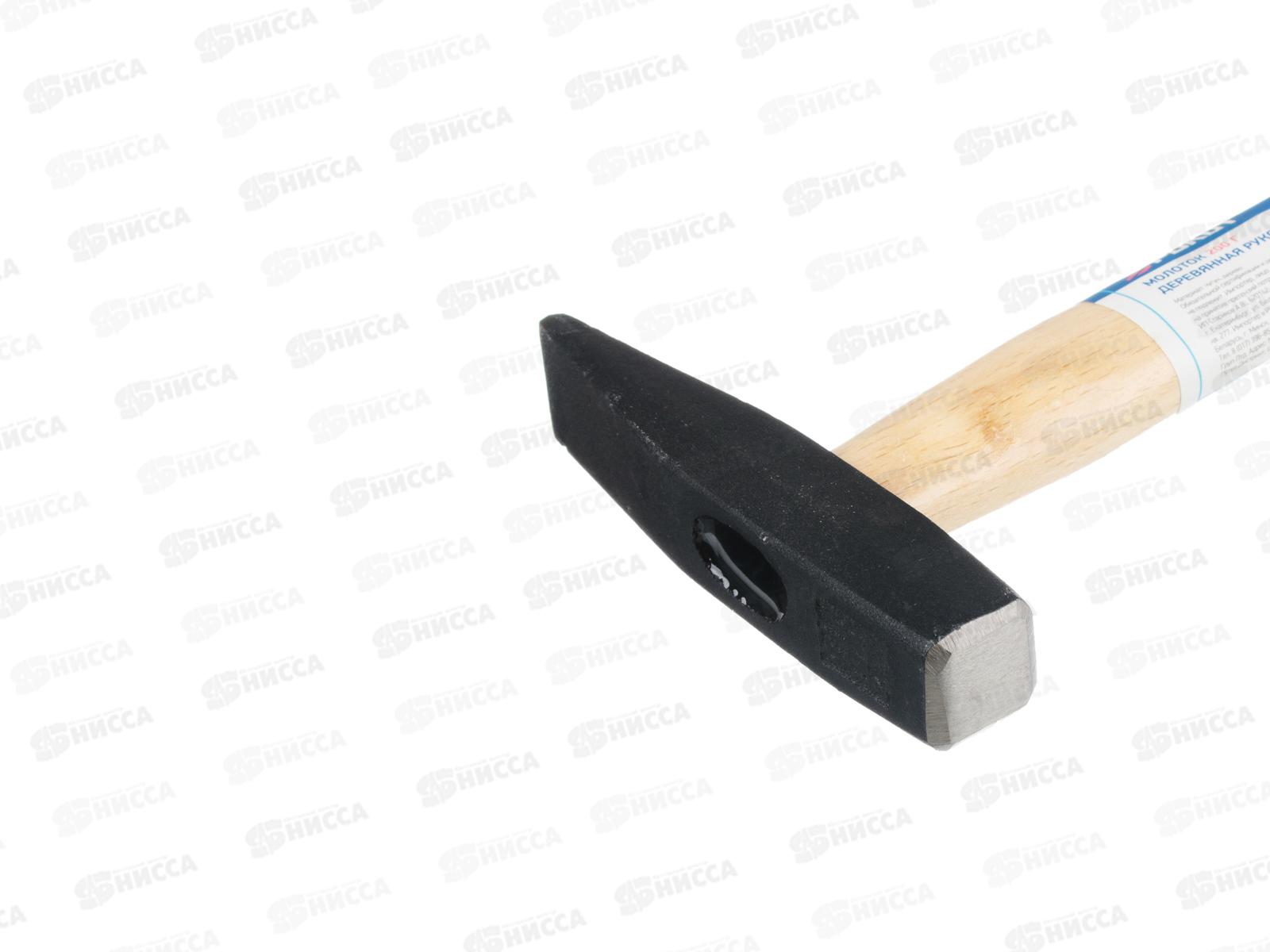 Молоток 200гр РОКОТ деревянная ручка 662-127 г