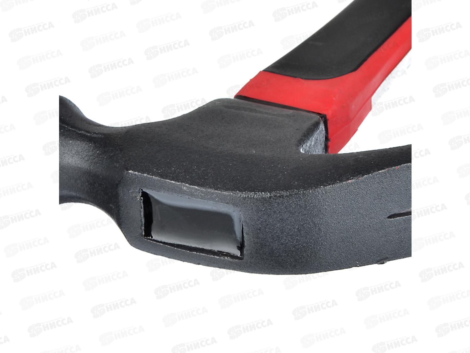 Молоток-гвоздодер ЕРМАК 335мм обрезиненная ручка 500гр 662-015 г