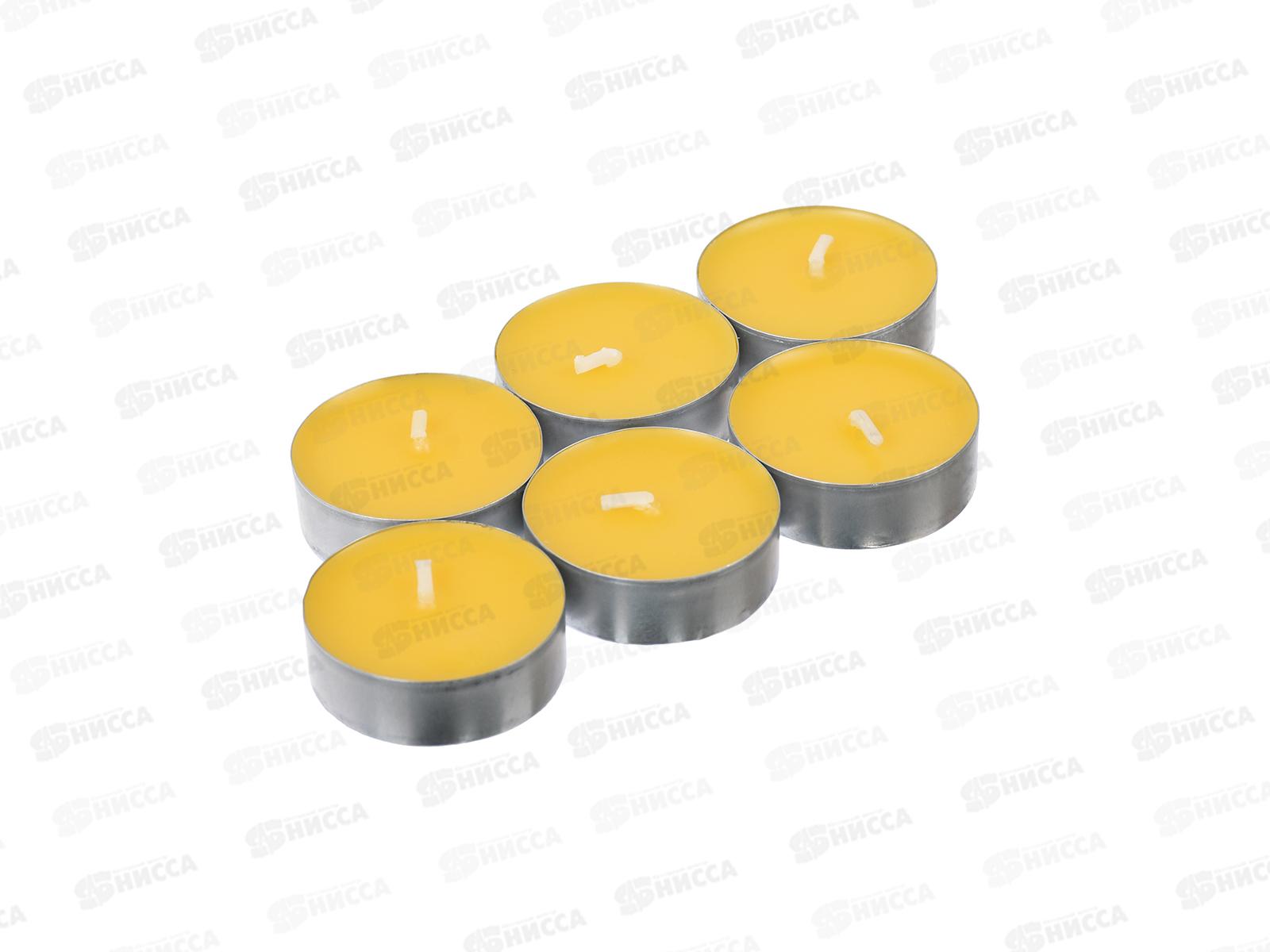 HELP свечи чайные от комаров с ароматом цитронеллы, 6шт. 80015