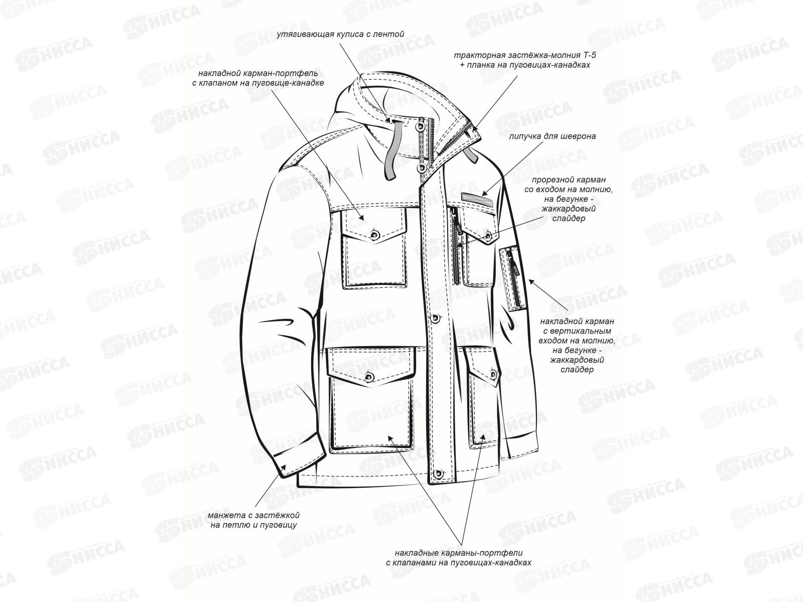 Костюм &quotСумрак&quot куртка/брюки, (56-58, 182-188) камуфляж Атака зелёная, ткань: Рип-Стоп