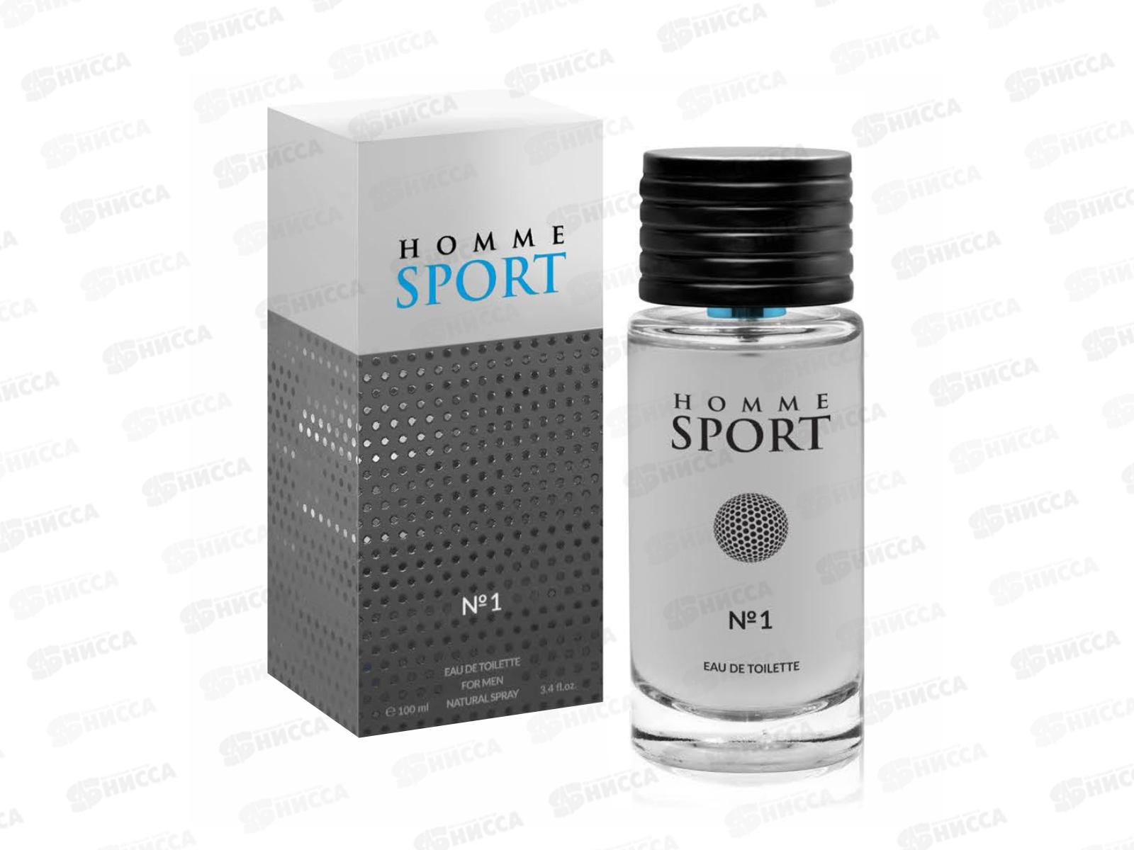 Homme Sport No1 туалетная вода 100мл мужская М